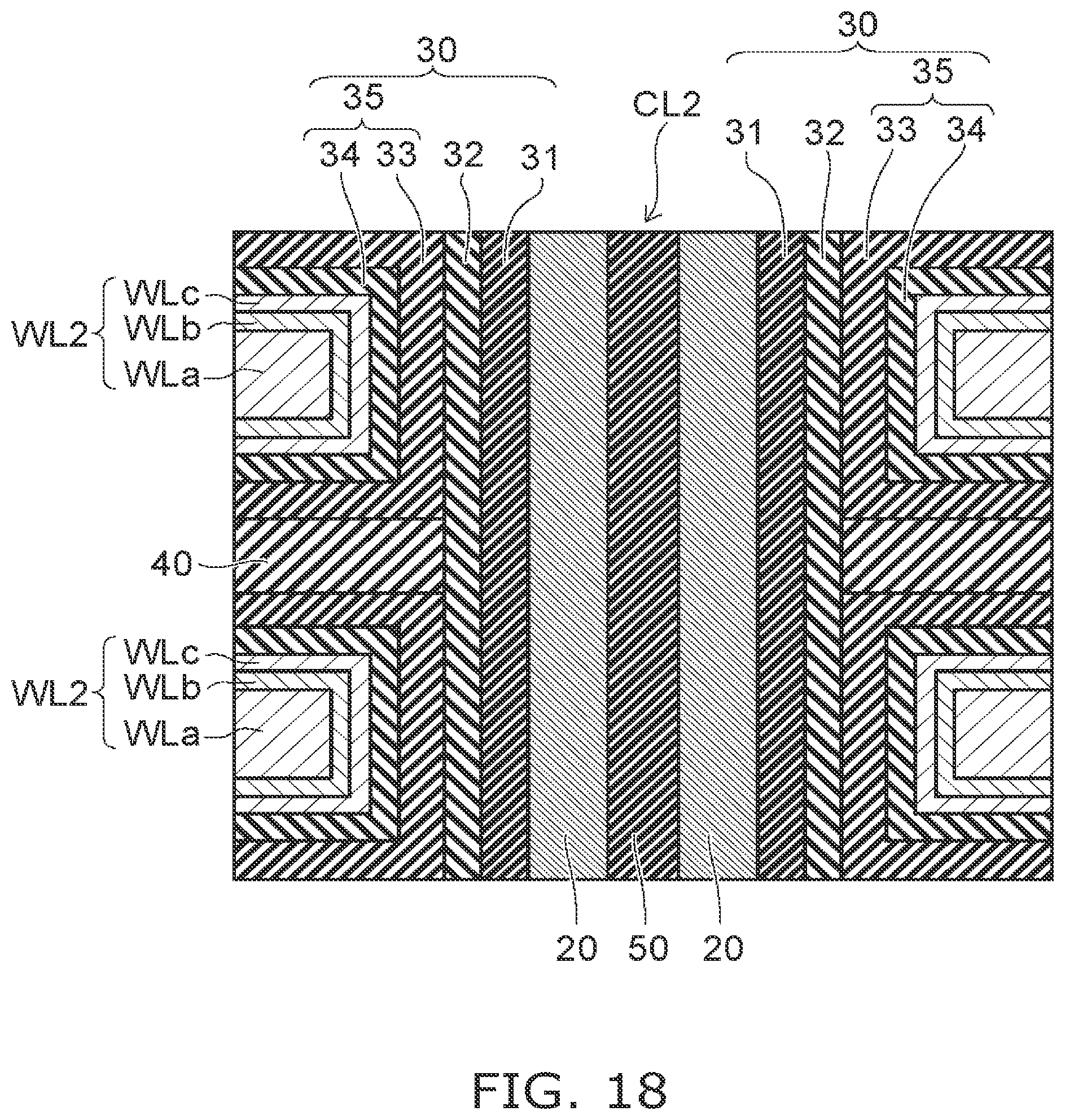 Patent US11778828 Figure 18 – Three-dimensional semiconductor memory device