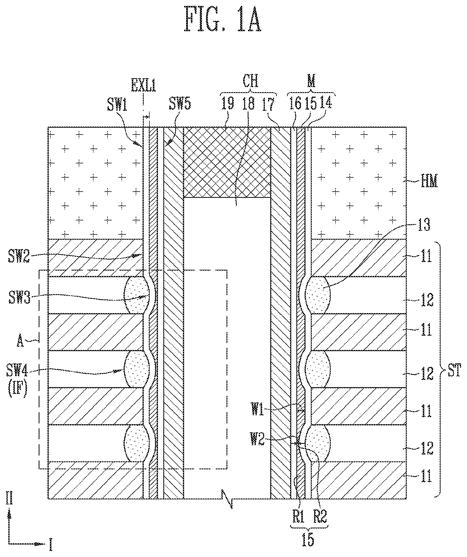 Patent US11778829 — Semiconductor device and manufacturing method of semiconductor device — Figure 1