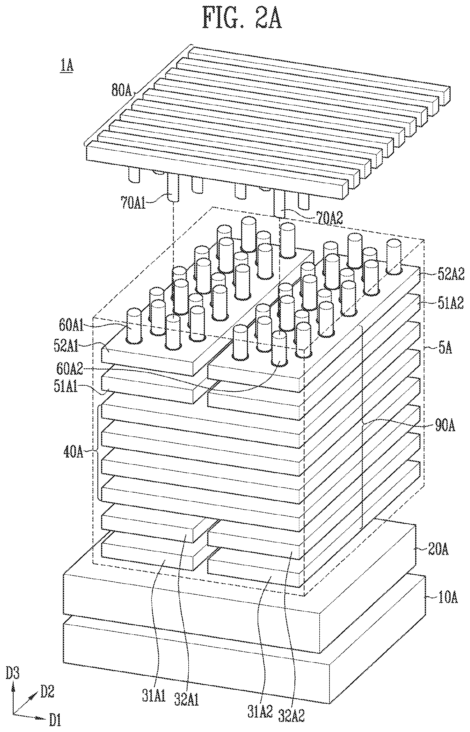 Patent US11778831 Figure 2 – Manufacturing method of semiconductor memory device