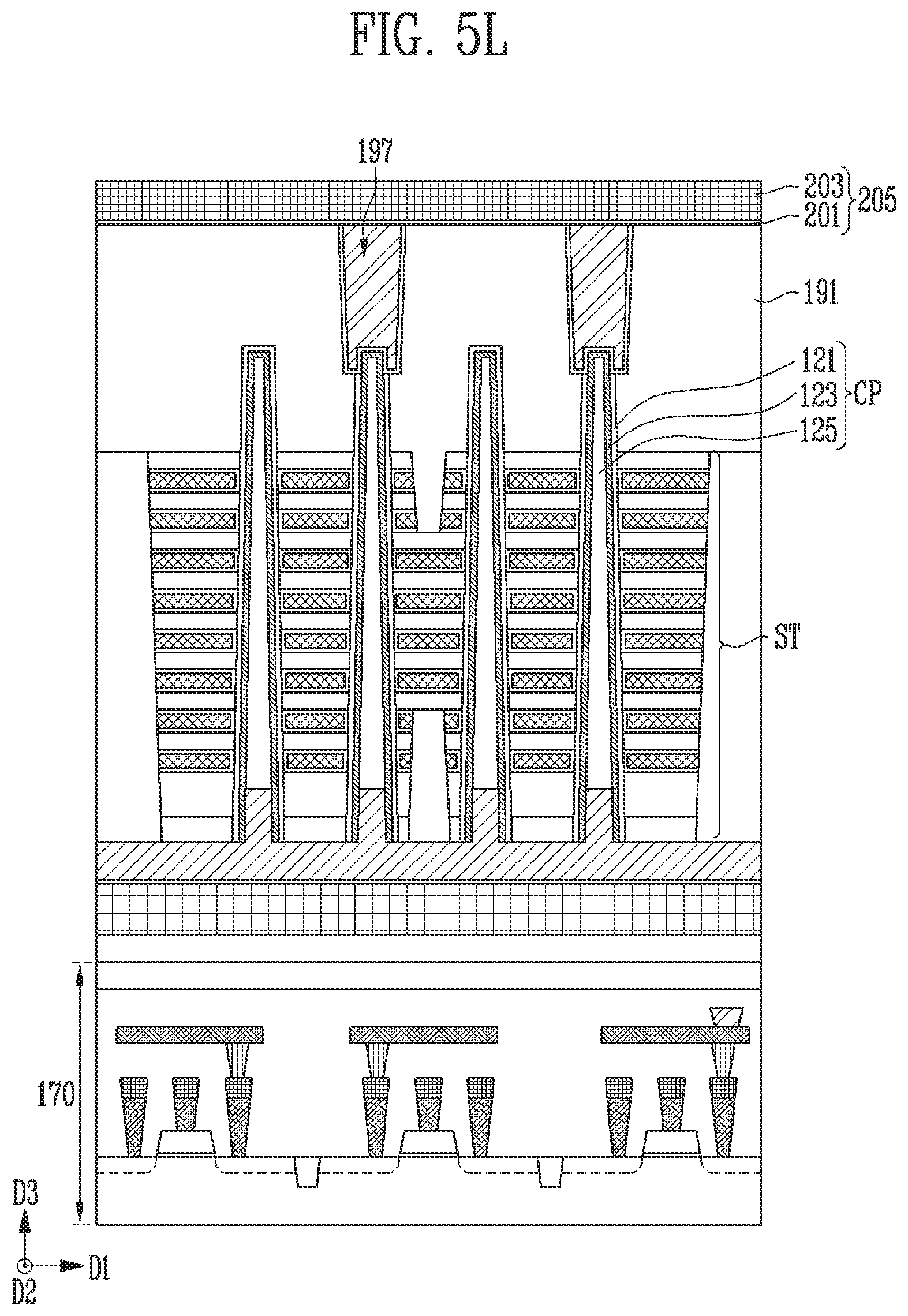 Patent US11778831 Figure 17 – Manufacturing method of semiconductor memory device