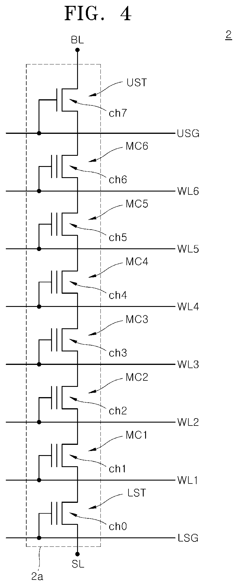 Patent US11778833 Figure 7 – Nonvolatile memory device