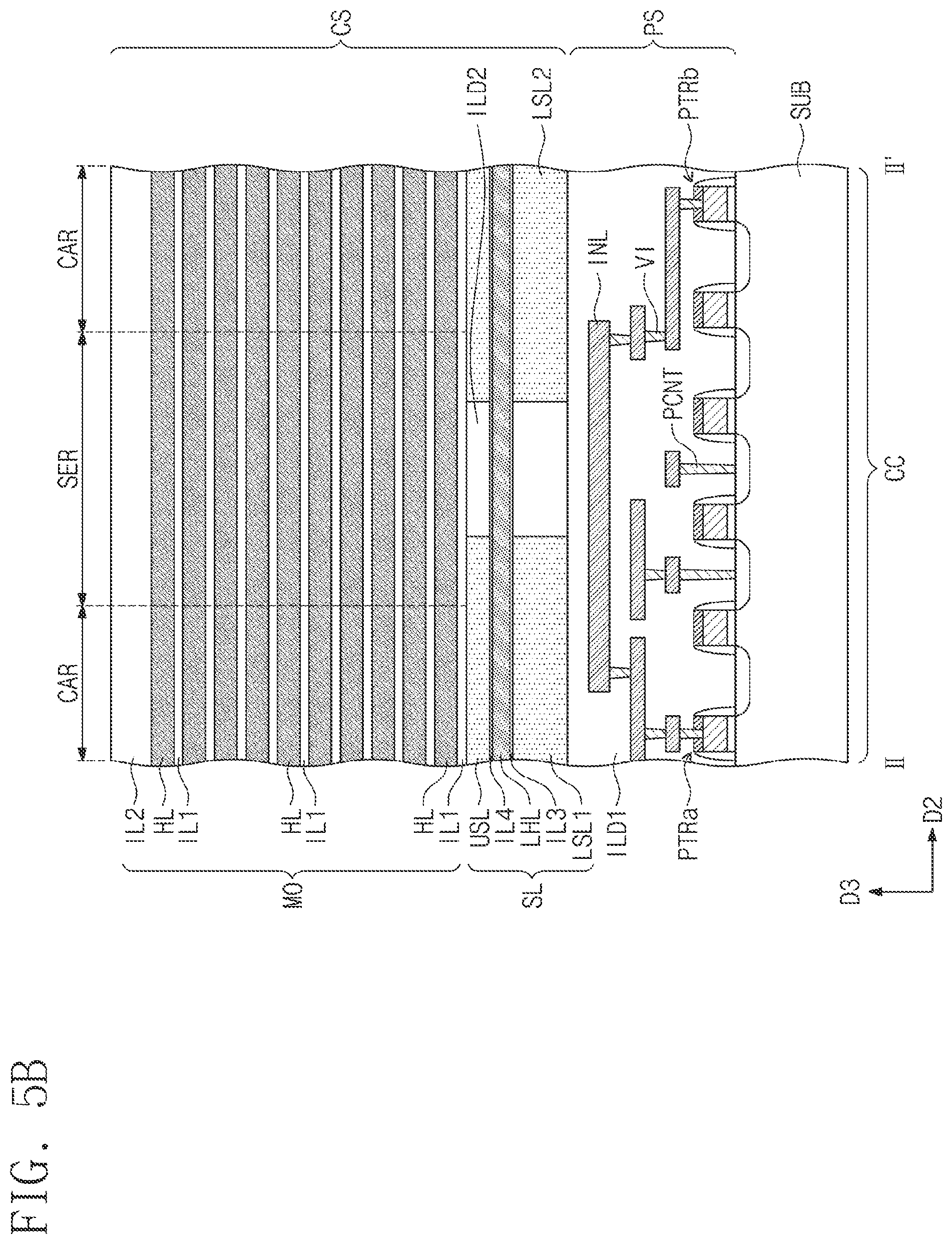 Patent US11778834 Figure 11 – Three-dimensional (3D) semiconductor memory device