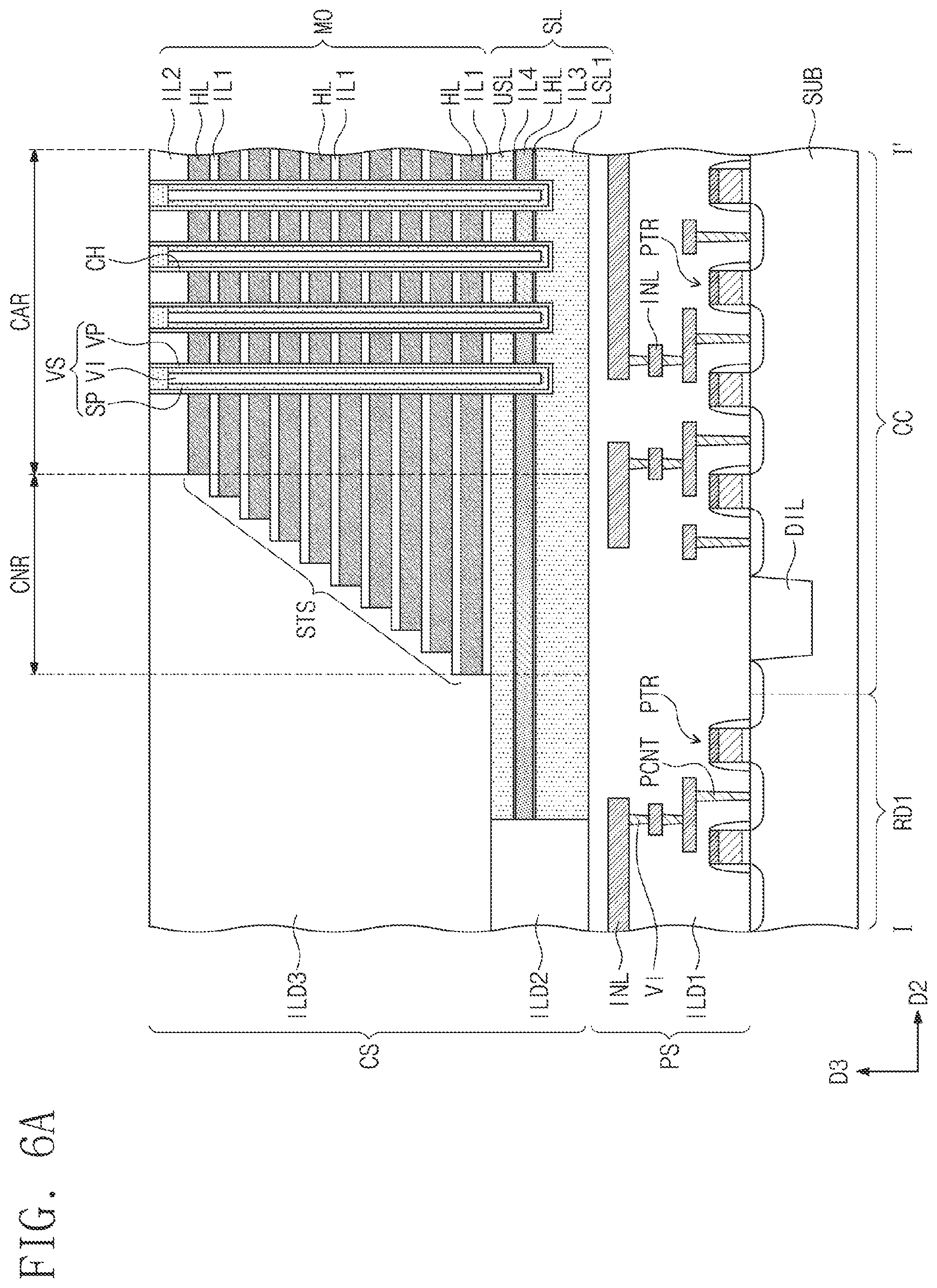 Patent US11778834 Figure 12 – Three-dimensional (3D) semiconductor memory device