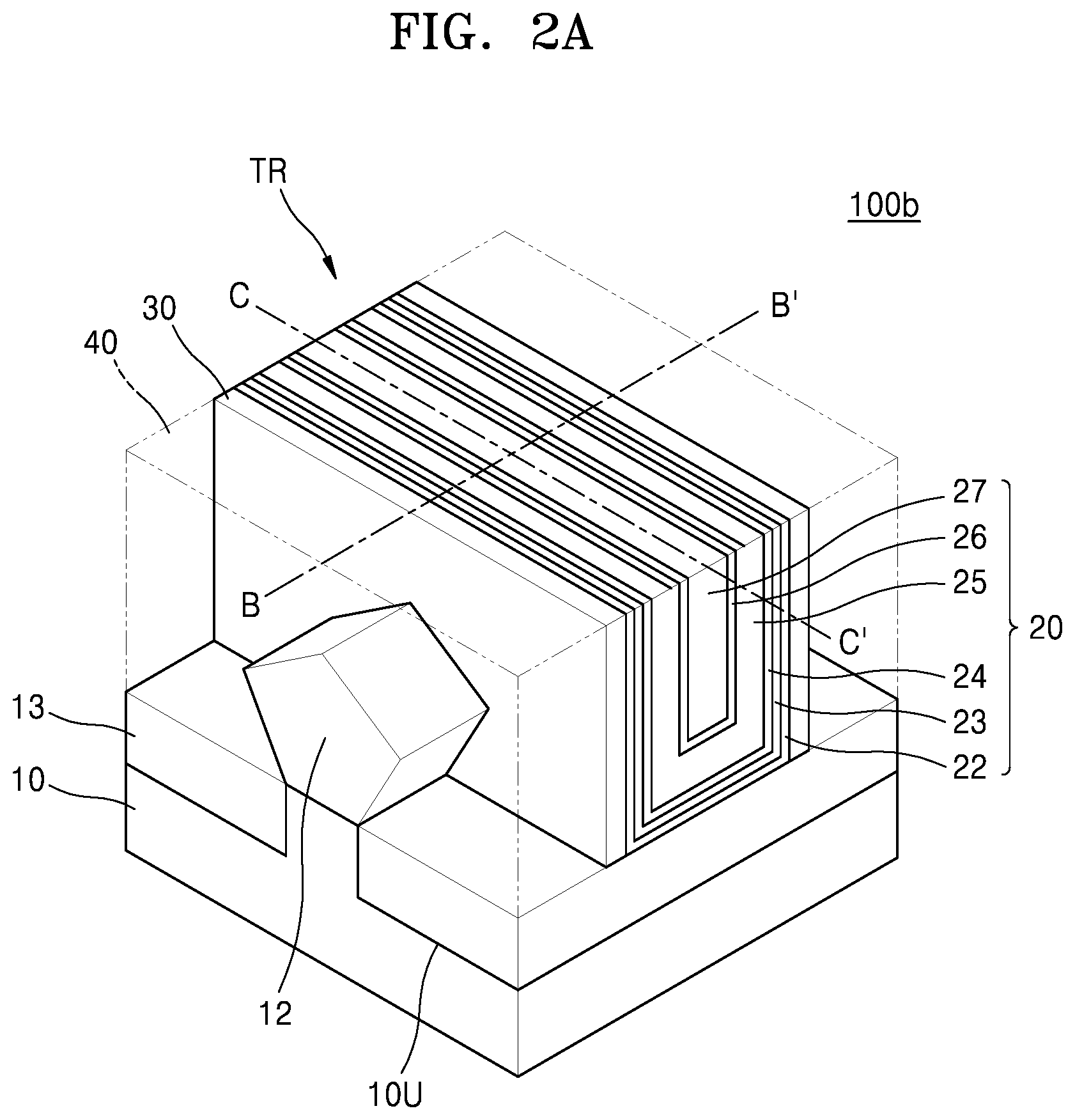 Patent US11778835 Figure 2 – Semiconductor switching devices having ferroelectric layers therein and methods of fabricating same