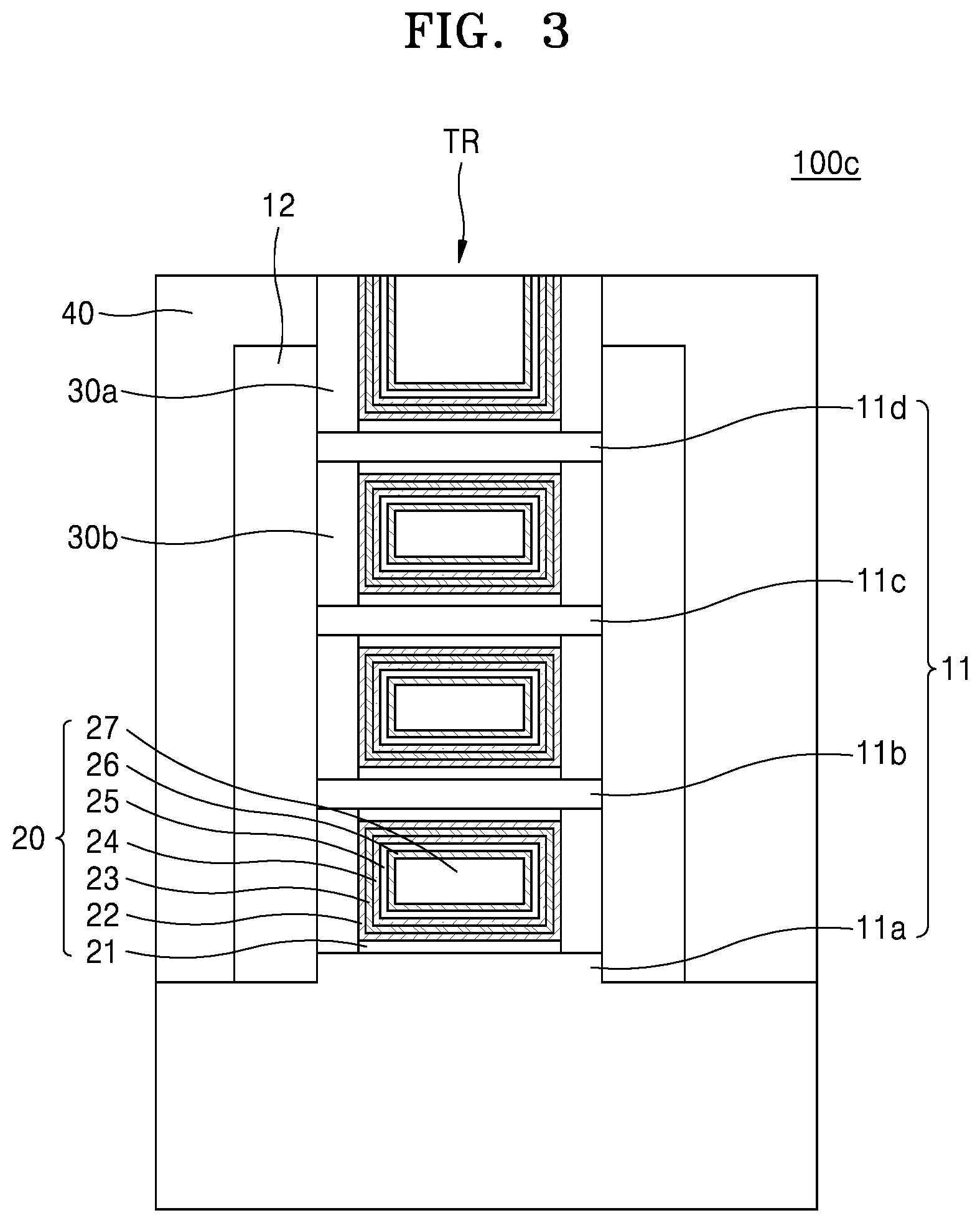Patent US11778835 Figure 5 – Semiconductor switching devices having ferroelectric layers therein and methods of fabricating same