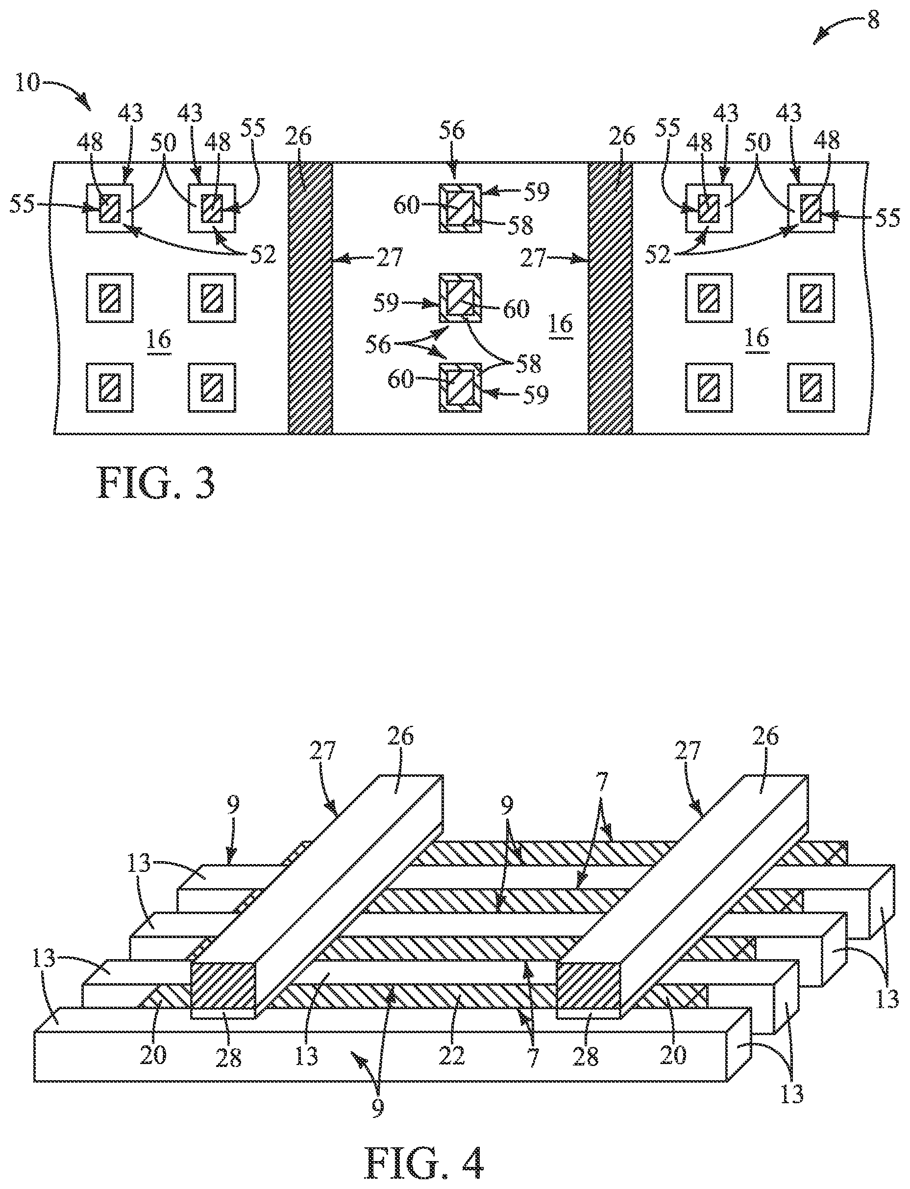 Patent US11778838 Figure 2 – Memory arrays comprising vertically-alternating tiers of insulative material and memory cells and methods of forming a memory array