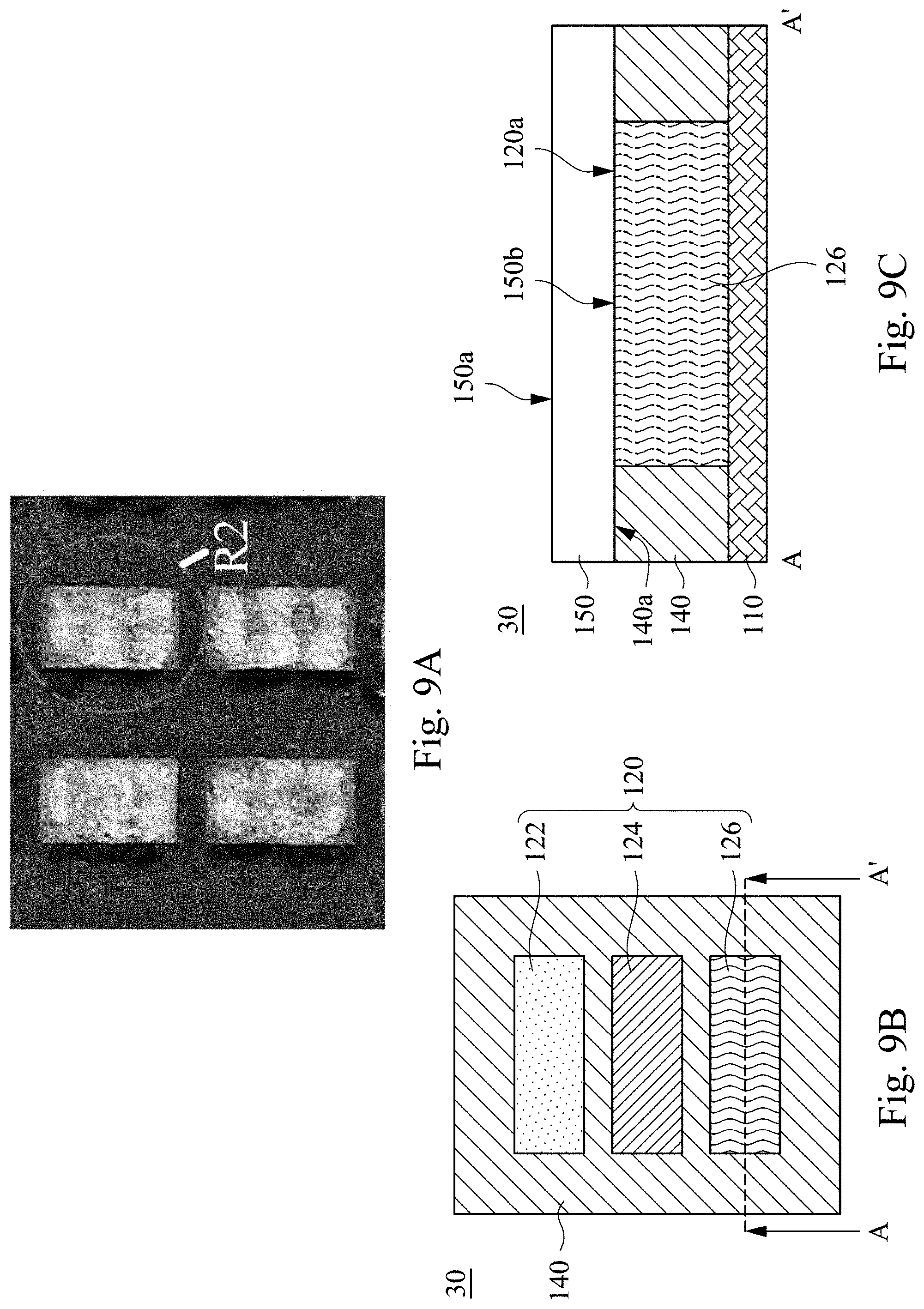 Patent US11778845 Figure 8 – Pixel array package structure and display panel