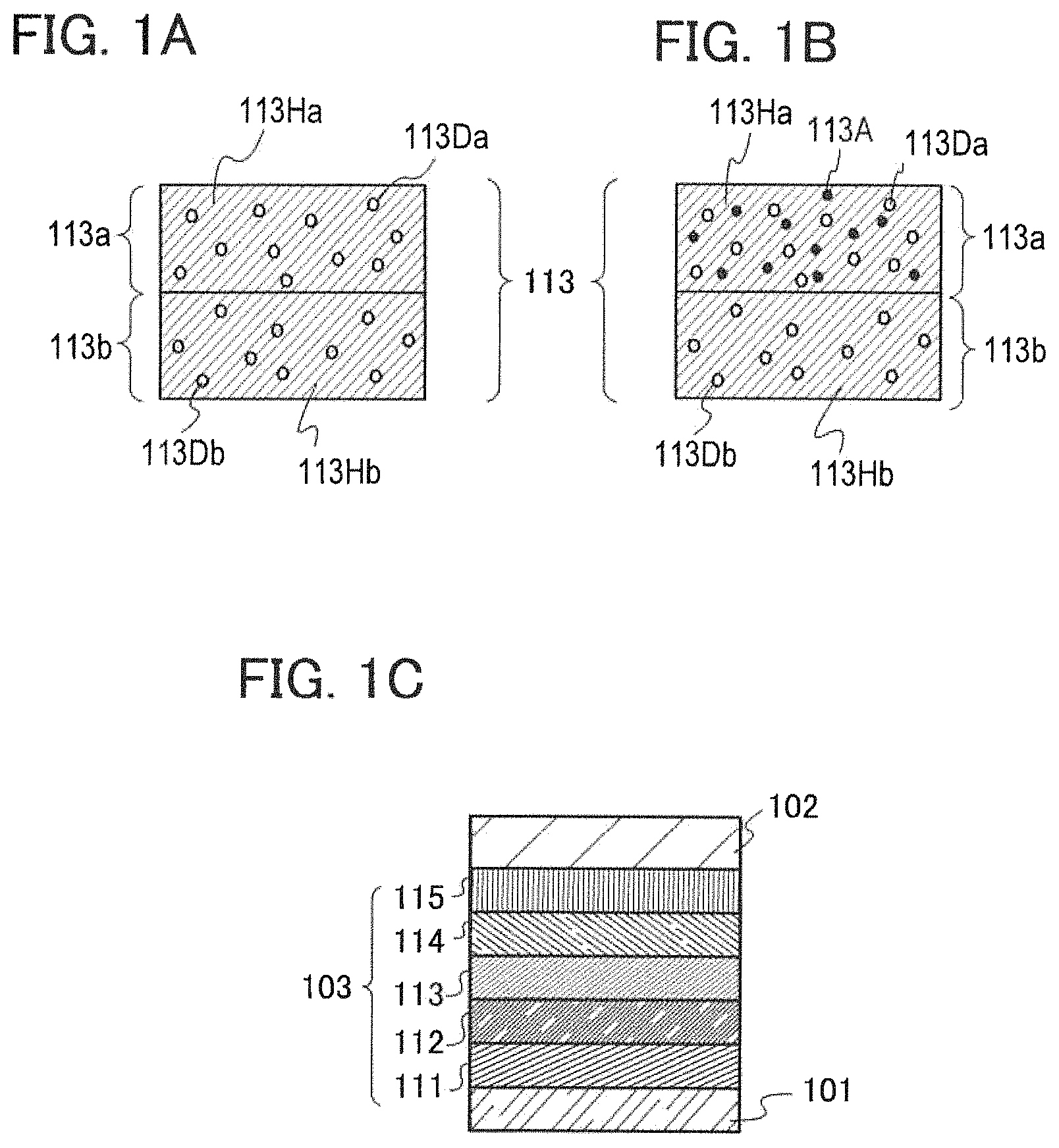 Patent US11778846 Figure 1 – Light-emitting element, light-emitting device, display device, electronic device, and lighting device