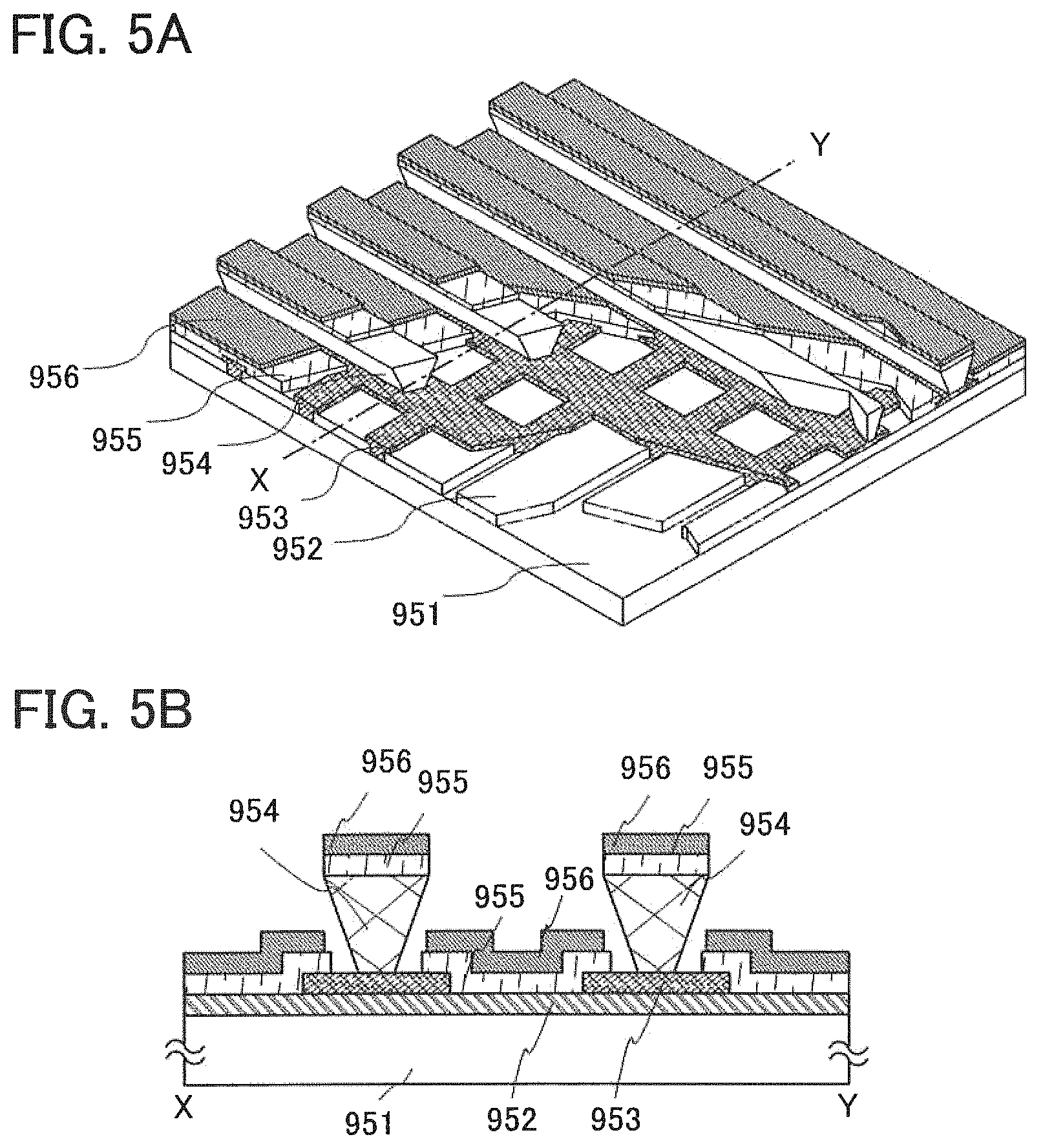 Patent US11778846 Figure 5 – Light-emitting element, light-emitting device, display device, electronic device, and lighting device