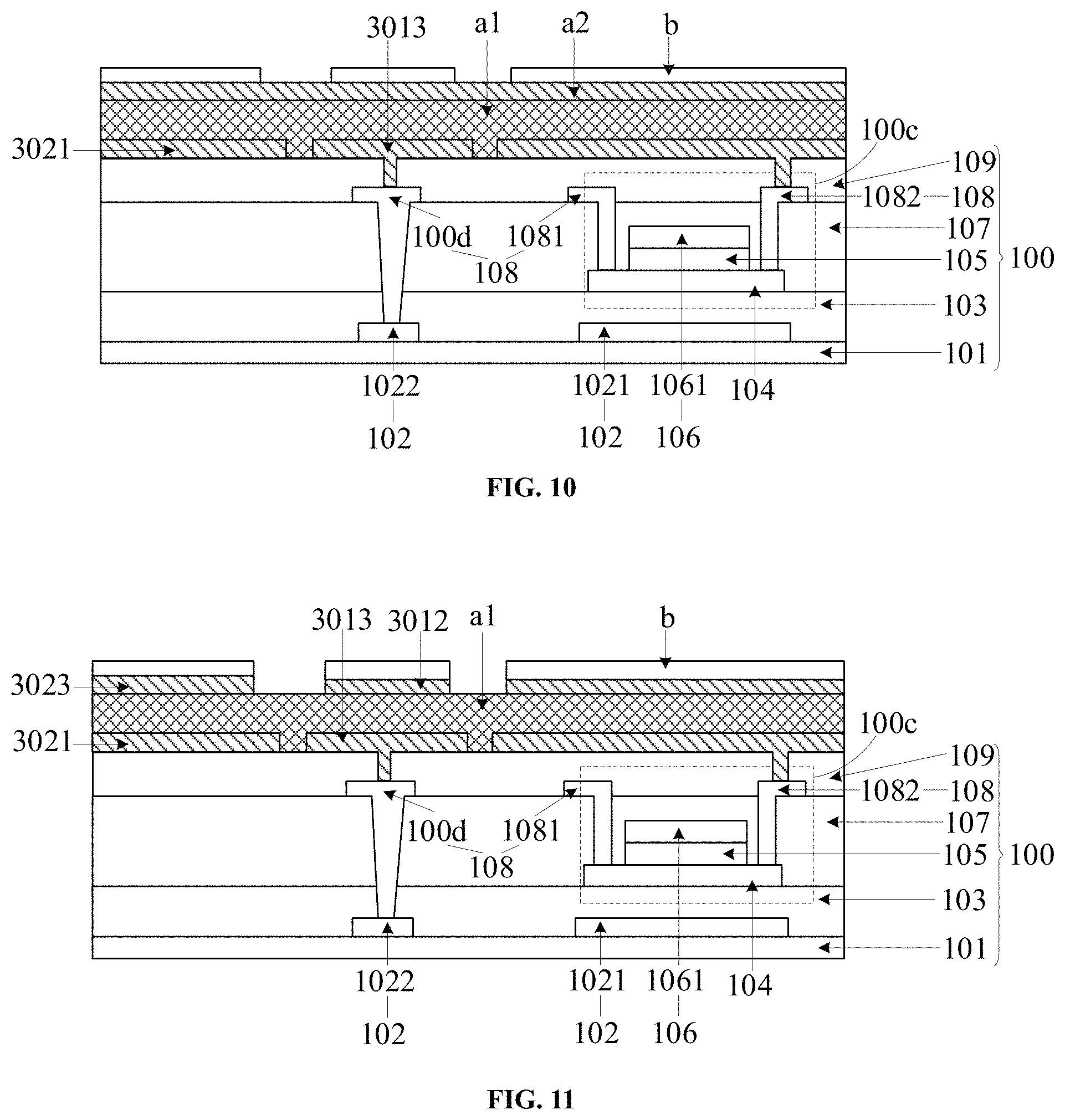 Patent US11778847 Figure 6 – Display panel, method for manufacturing same, and display device