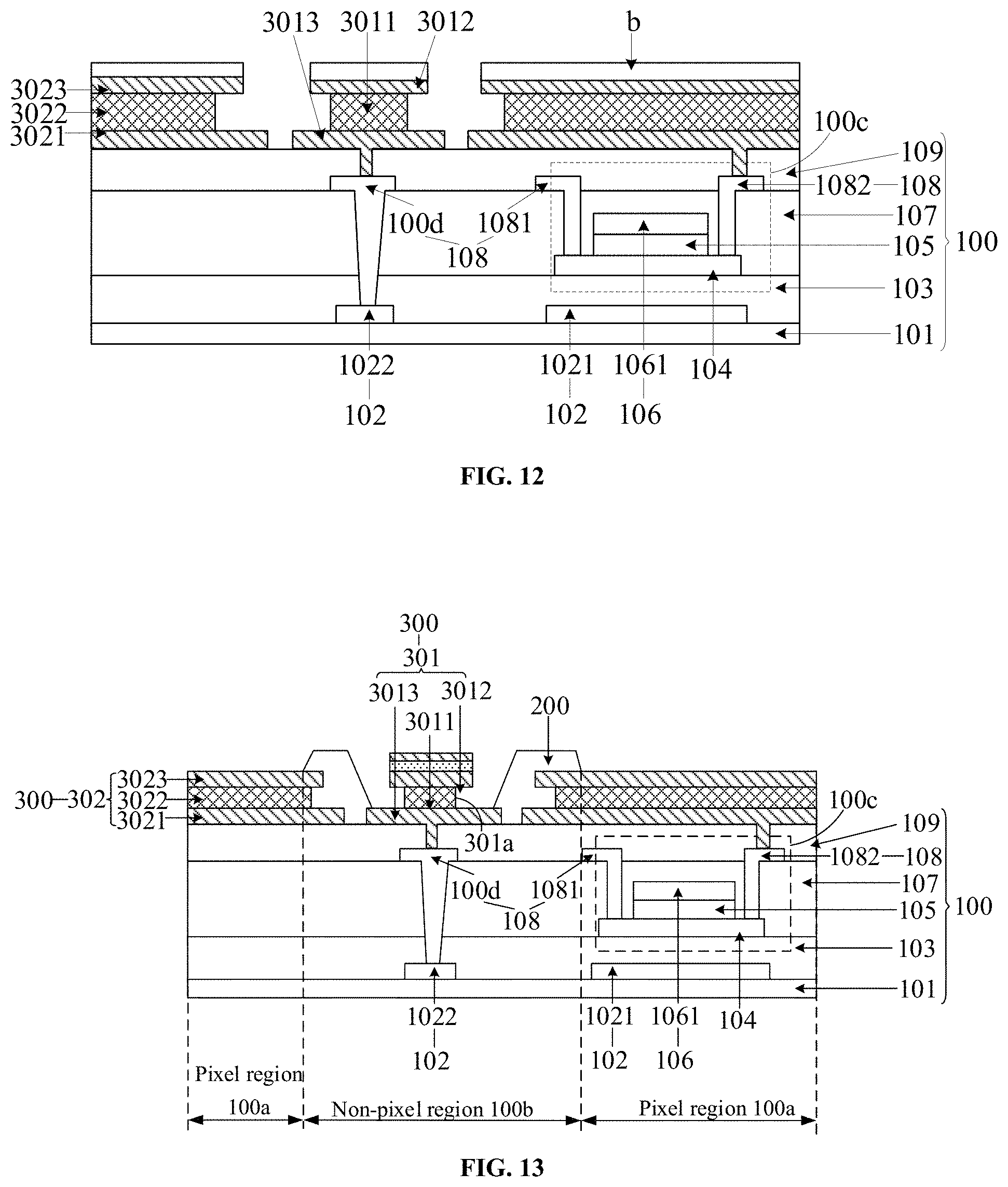 Patent US11778847 Figure 7 – Display panel, method for manufacturing same, and display device