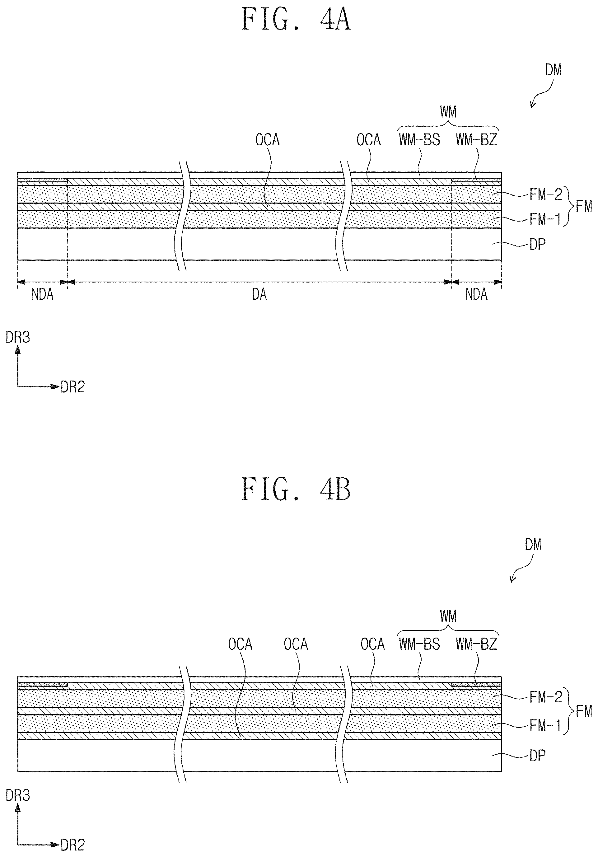 Patent US11778849 Figure 4 – Display module, display panel, and method for manufacturing the display panel