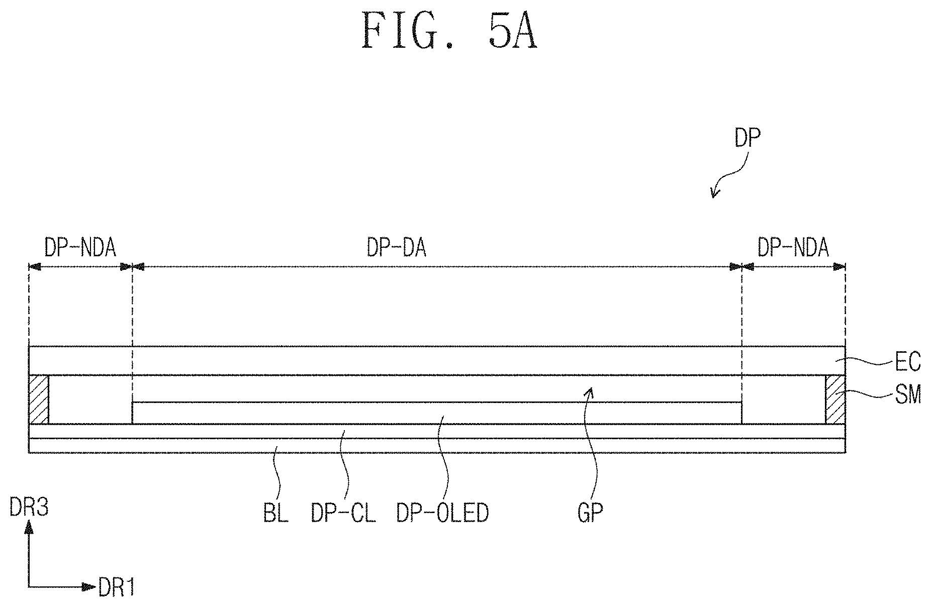 Patent US11778849 Figure 5 – Display module, display panel, and method for manufacturing the display panel