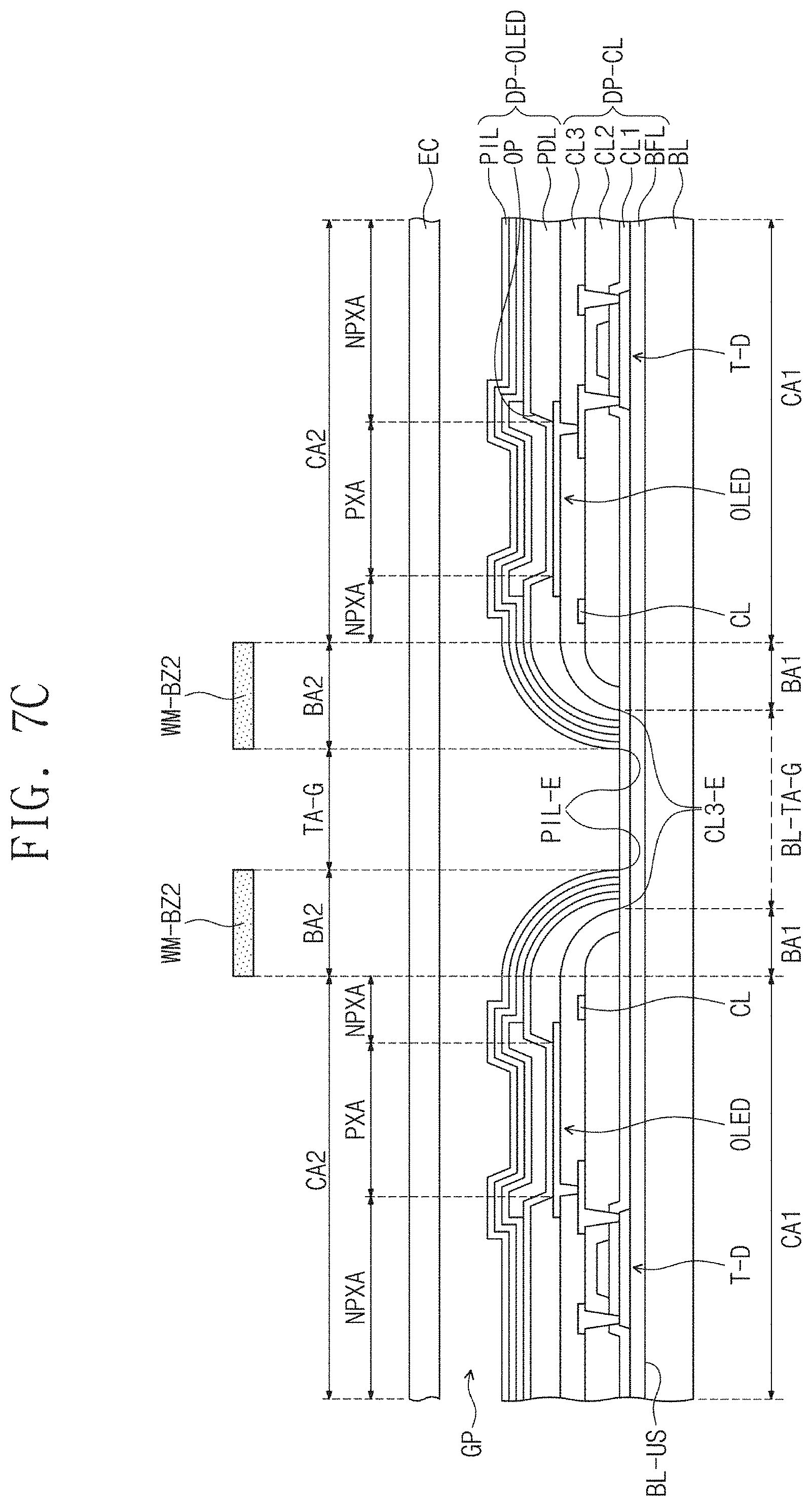 Patent US11778849 Figure 15 – Display module, display panel, and method for manufacturing the display panel