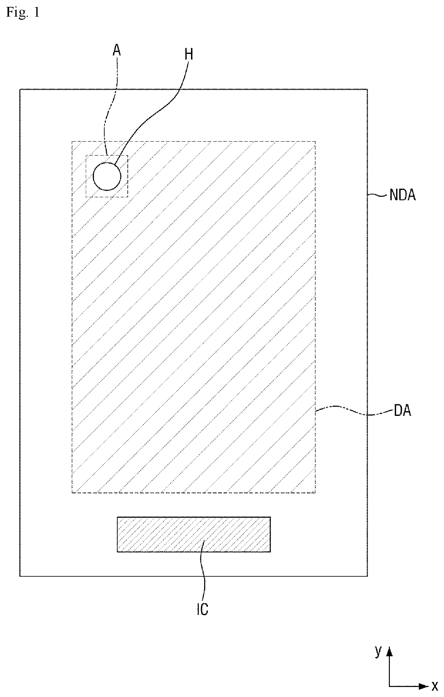 Patent US11778852 Figure 1 – Display device and method of manufacturing the same