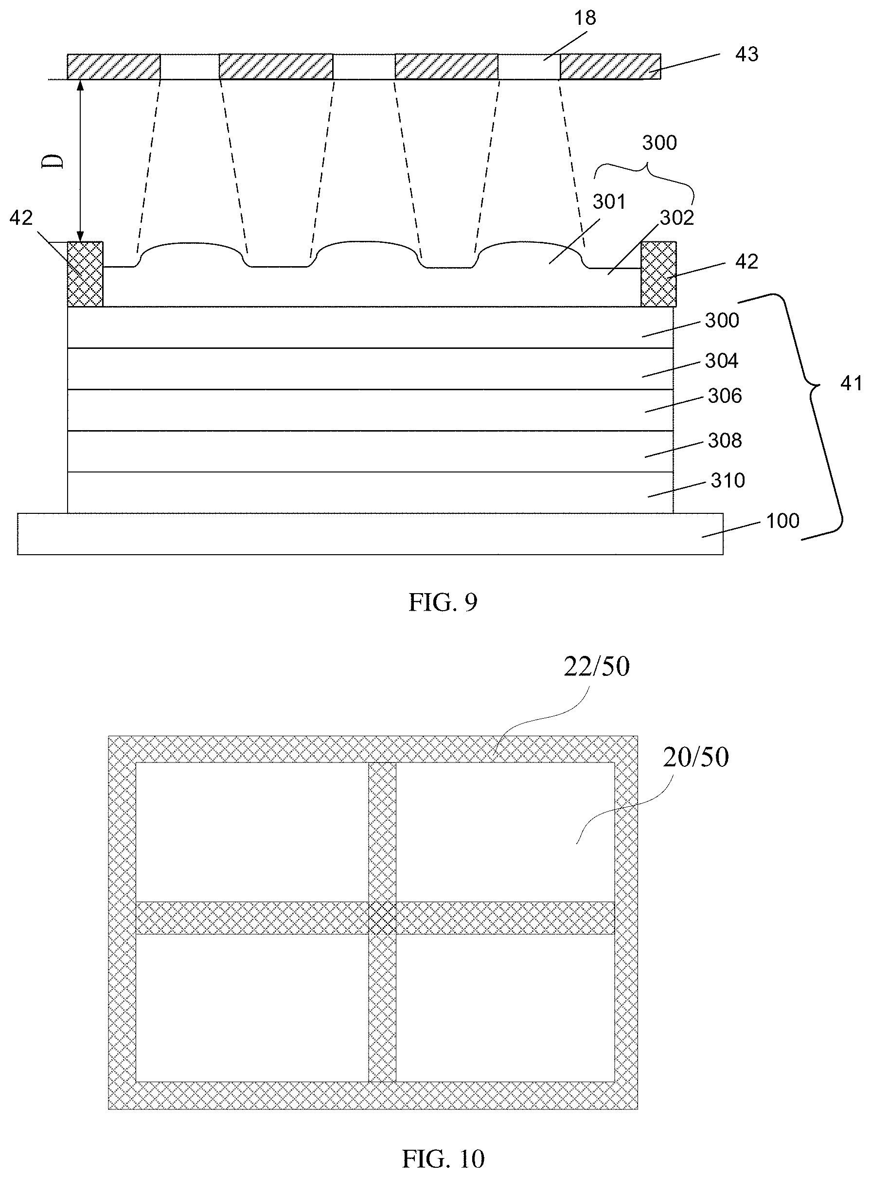 Patent US11778855 Figure 5 – Light-emitting diode structure, fabrication method therefor, and display panel