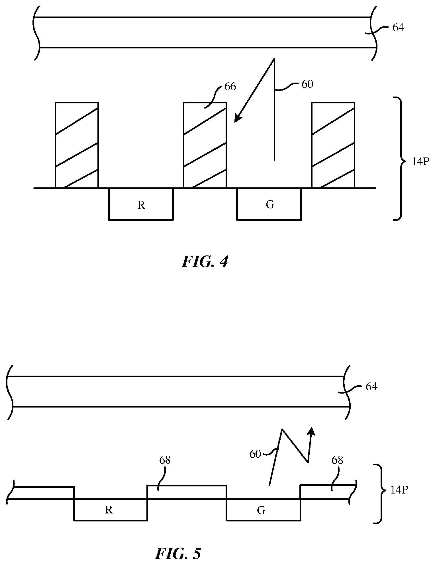 Patent US11778856 Figure 4 – Electronic device having emissive display with light recycling