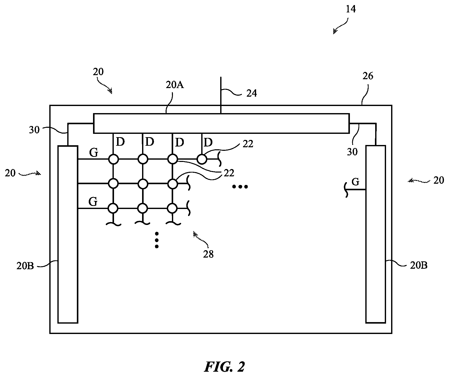 Patent US11778858 Figure 2 – Electronic device displays having microlenses