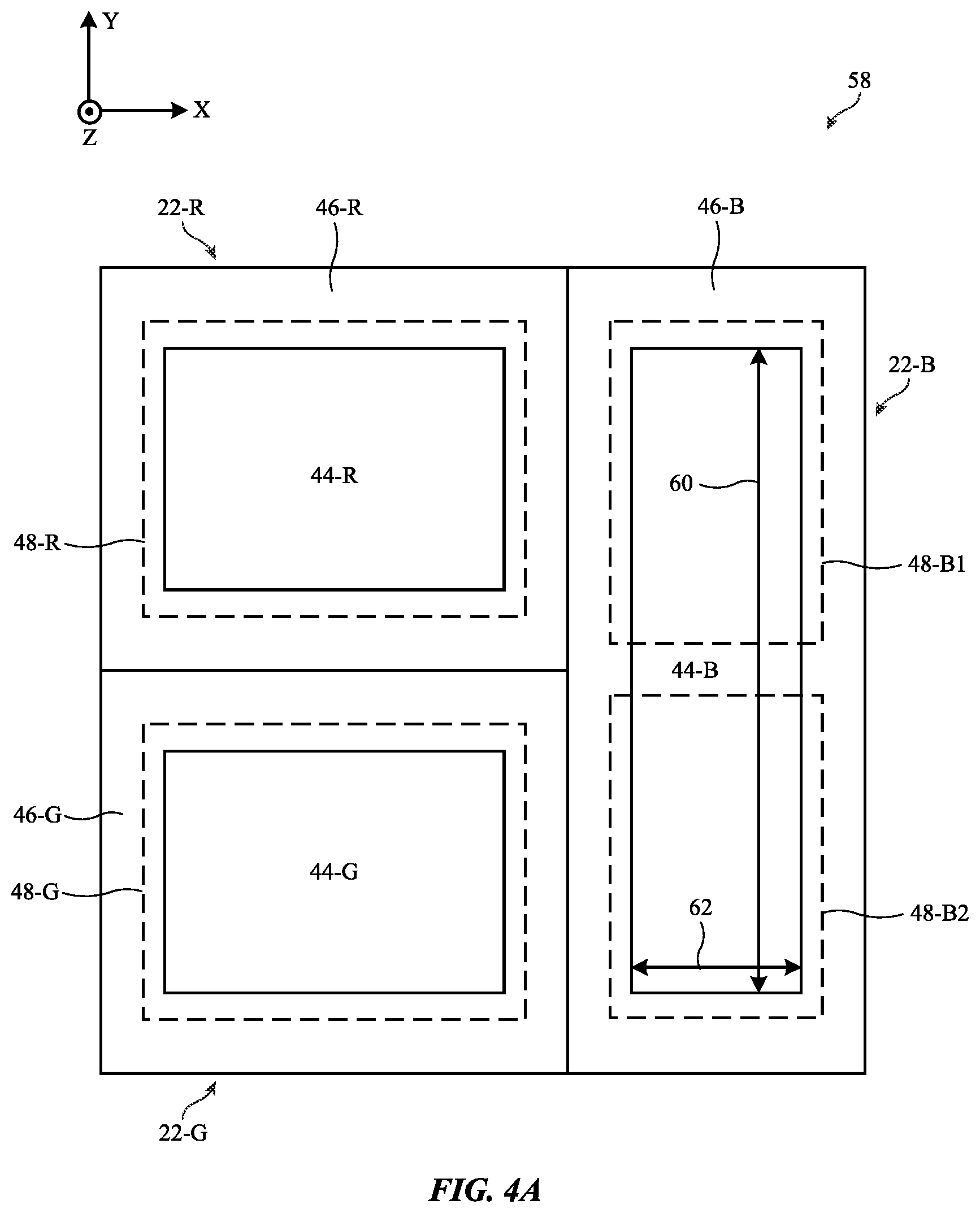 Patent US11778858 Figure 4 – Electronic device displays having microlenses