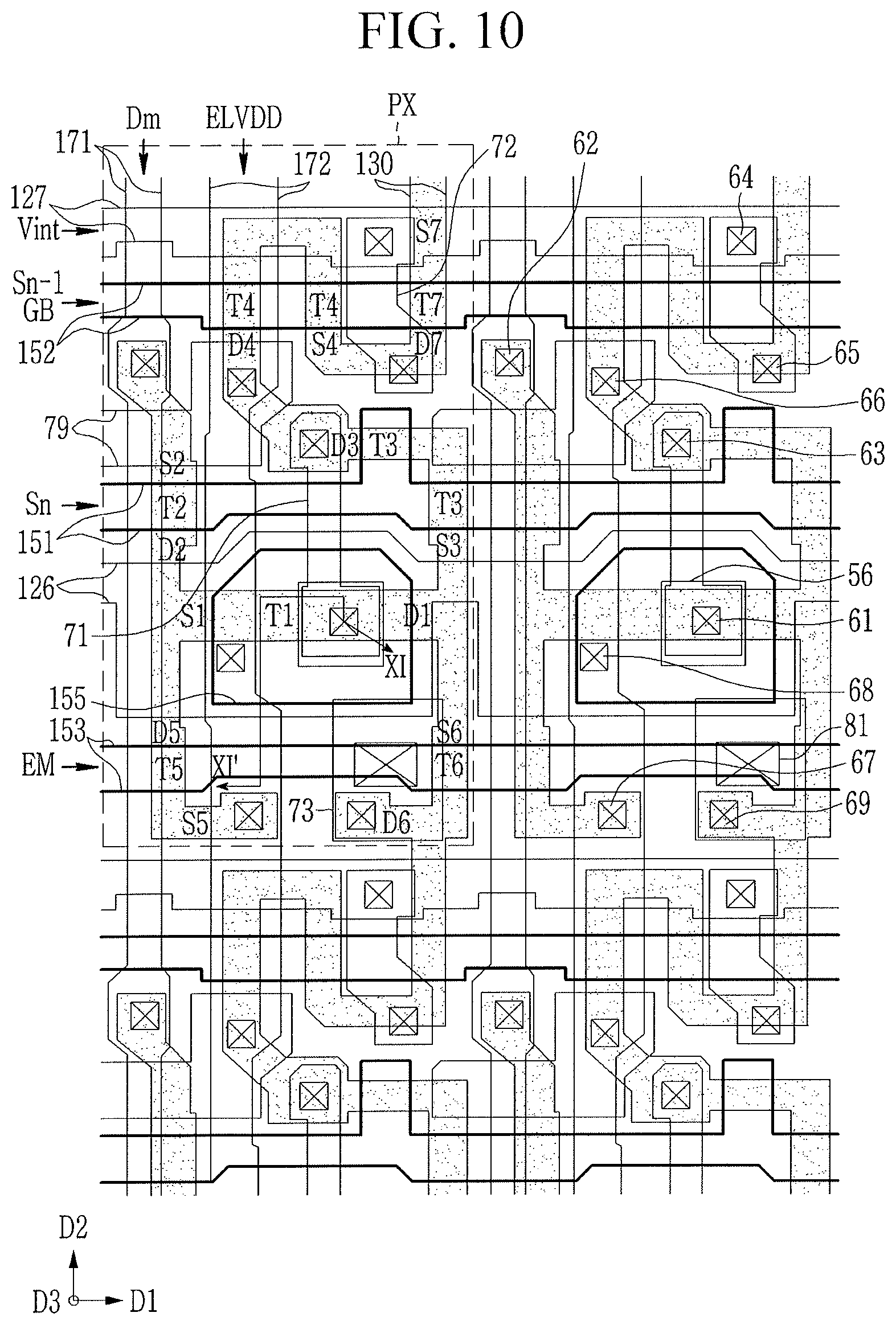 Patent US11778859 Figure 10 – Display device