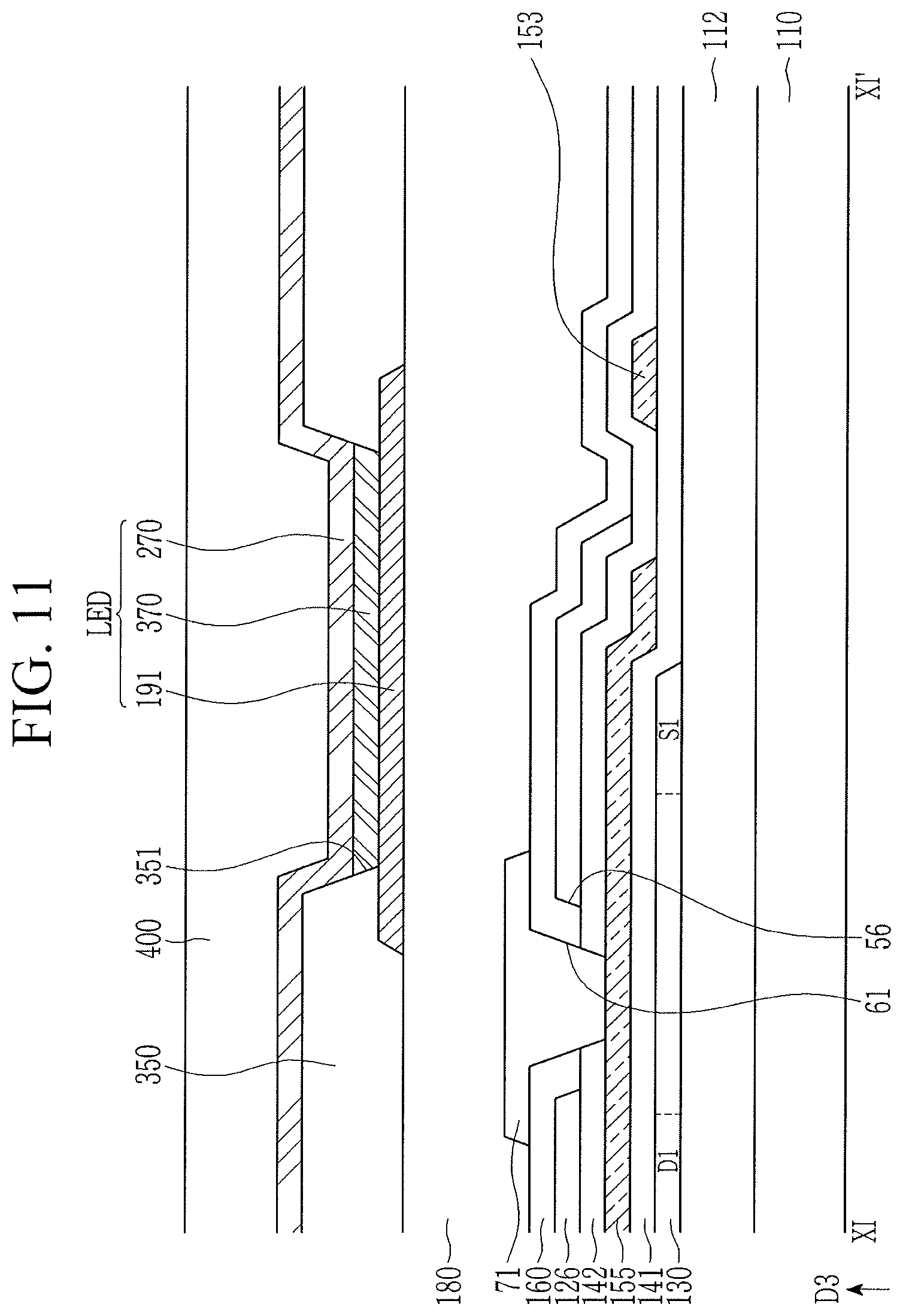 Patent US11778859 Figure 11 – Display device