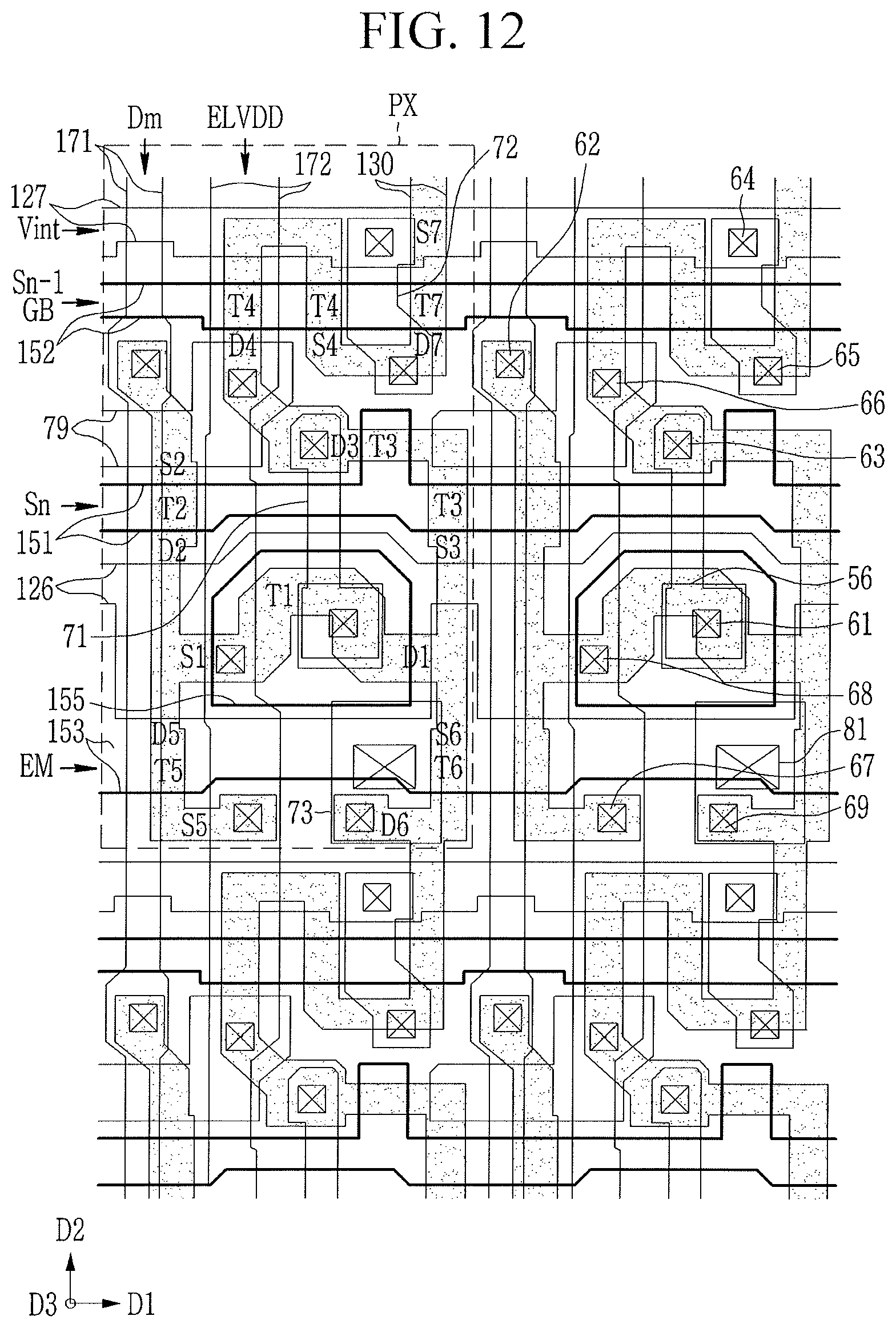 Patent US11778859 Figure 12 – Display device