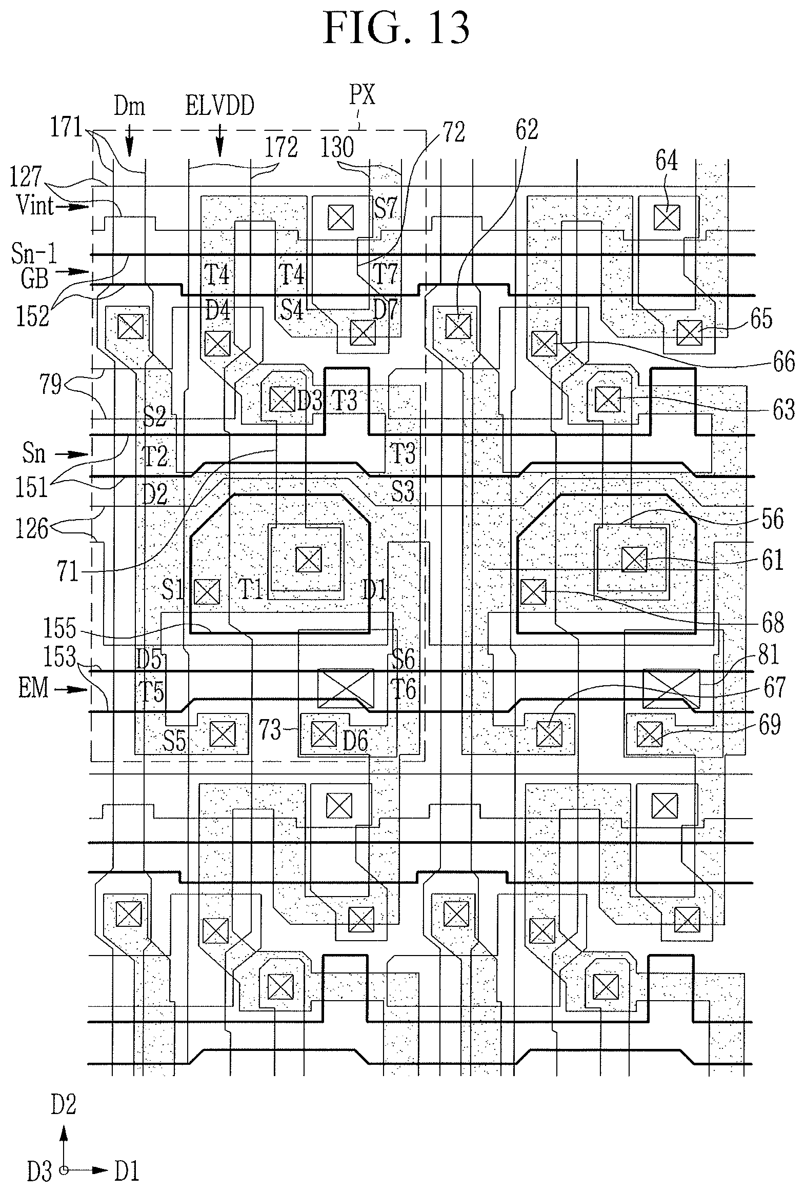 Patent US11778859 Figure 13 – Display device