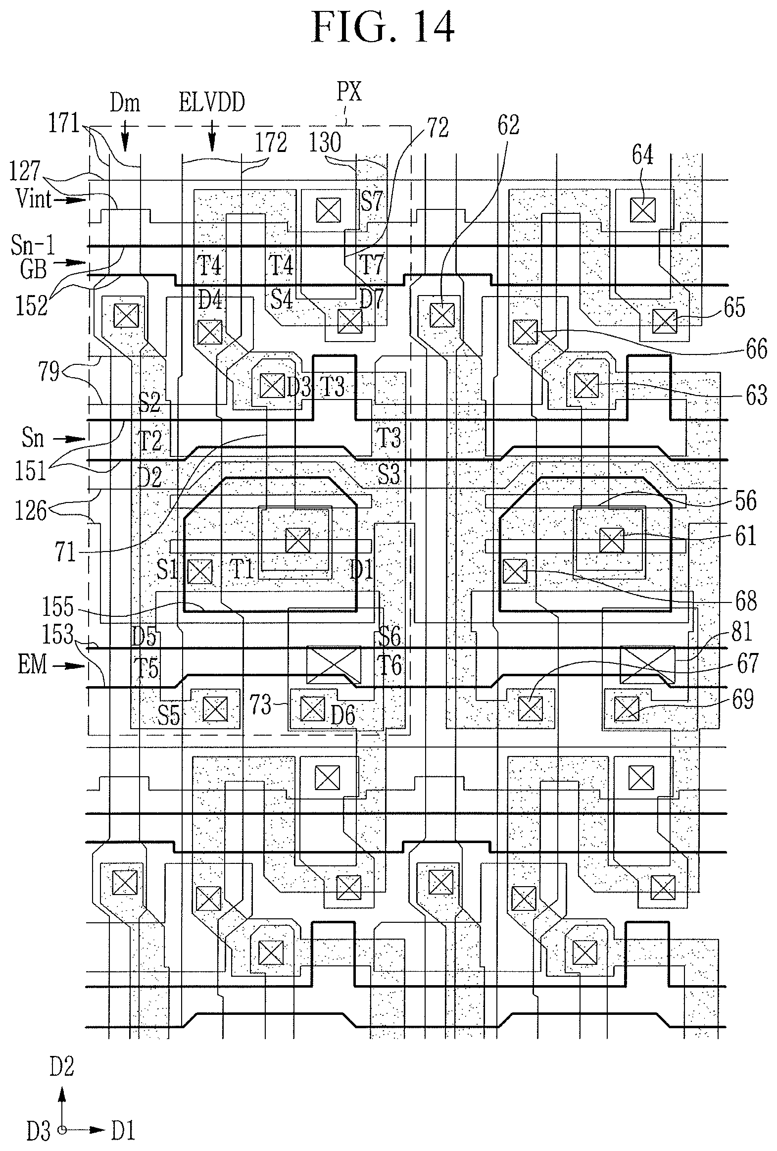 Patent US11778859 Figure 14 – Display device