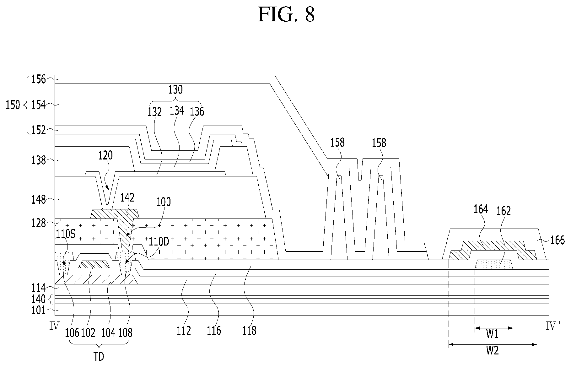 Patent US11778860 Figure 9 – Display device