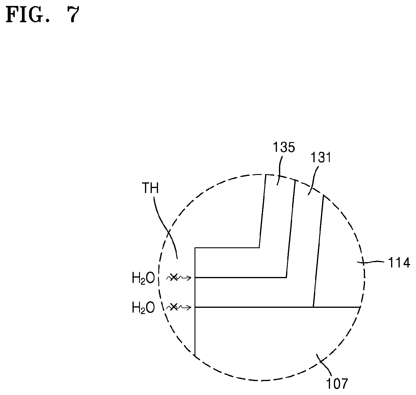 Patent US11778866 Figure 9 – Display device with data lines curved along perimeter of through hole