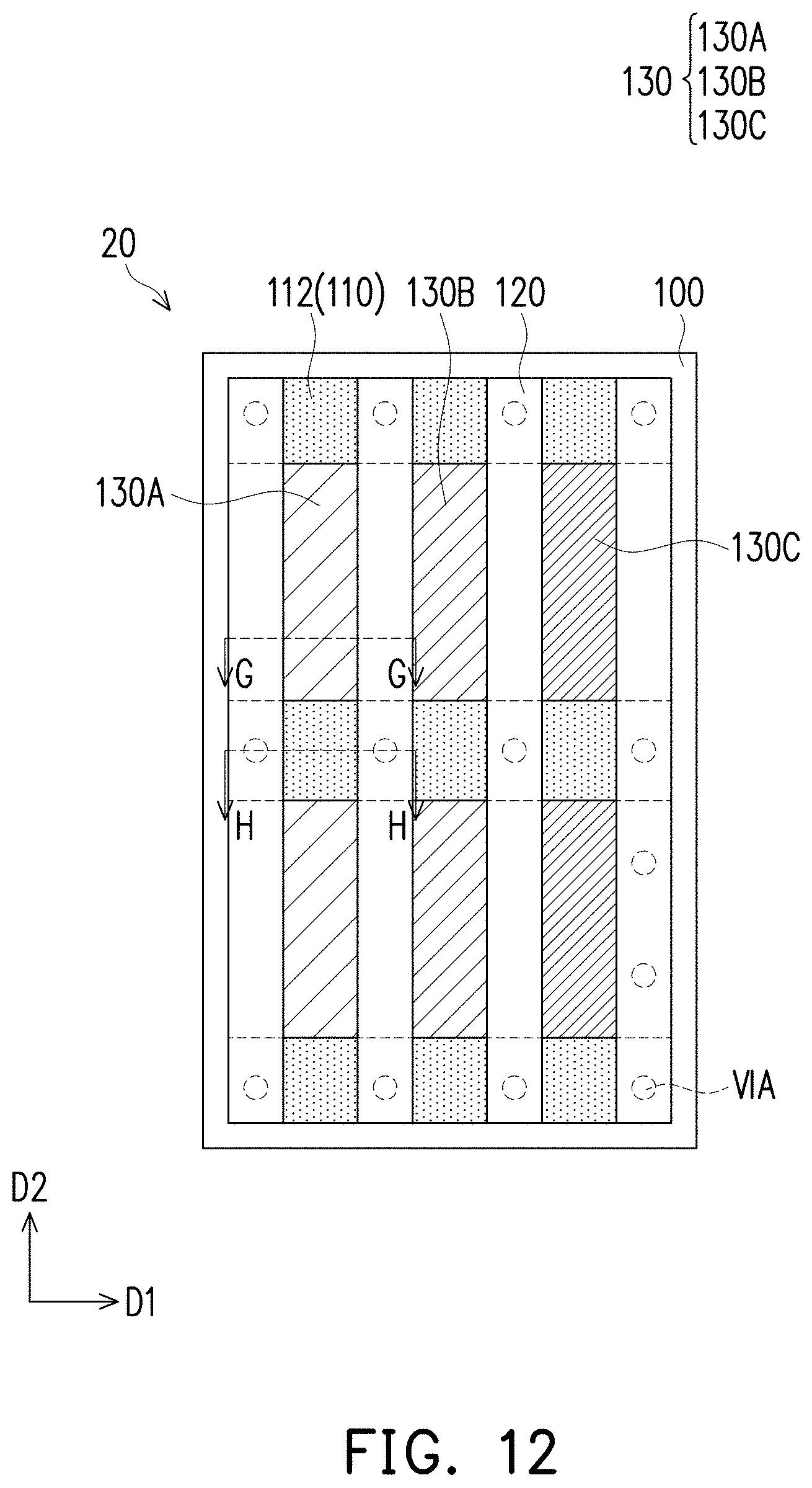 Patent US11778867 Figure 9 – Display panel
