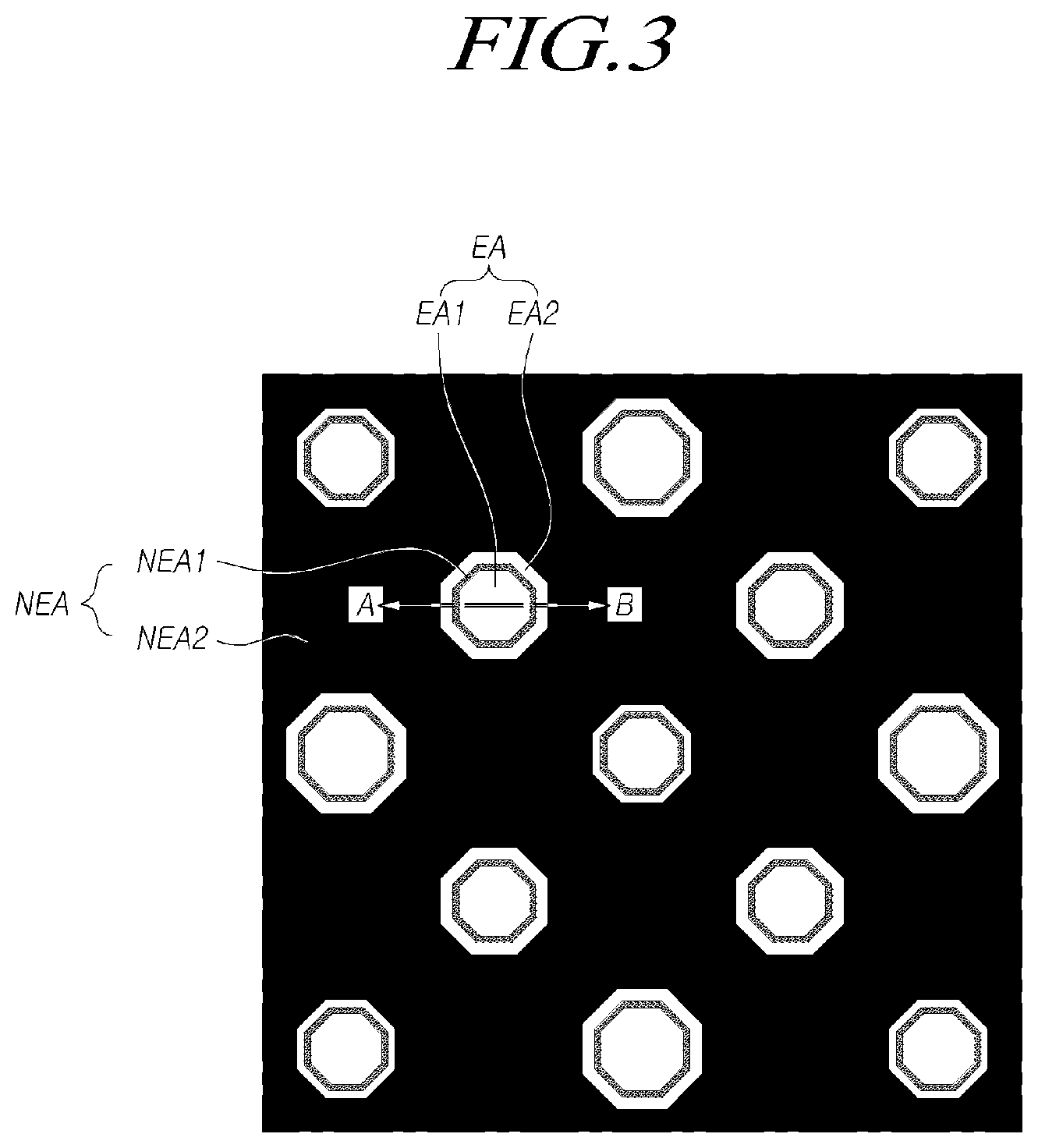 Patent US11778868 Figure 3 – Organic light emitting display panel and organic light emitting display device including the same