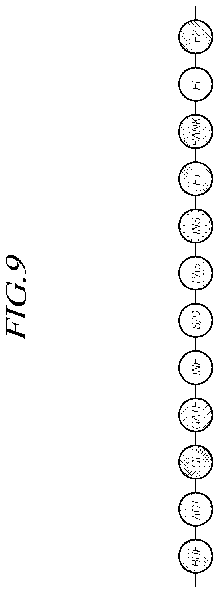Patent US11778868 Figure 9 – Organic light emitting display panel and organic light emitting display device including the same