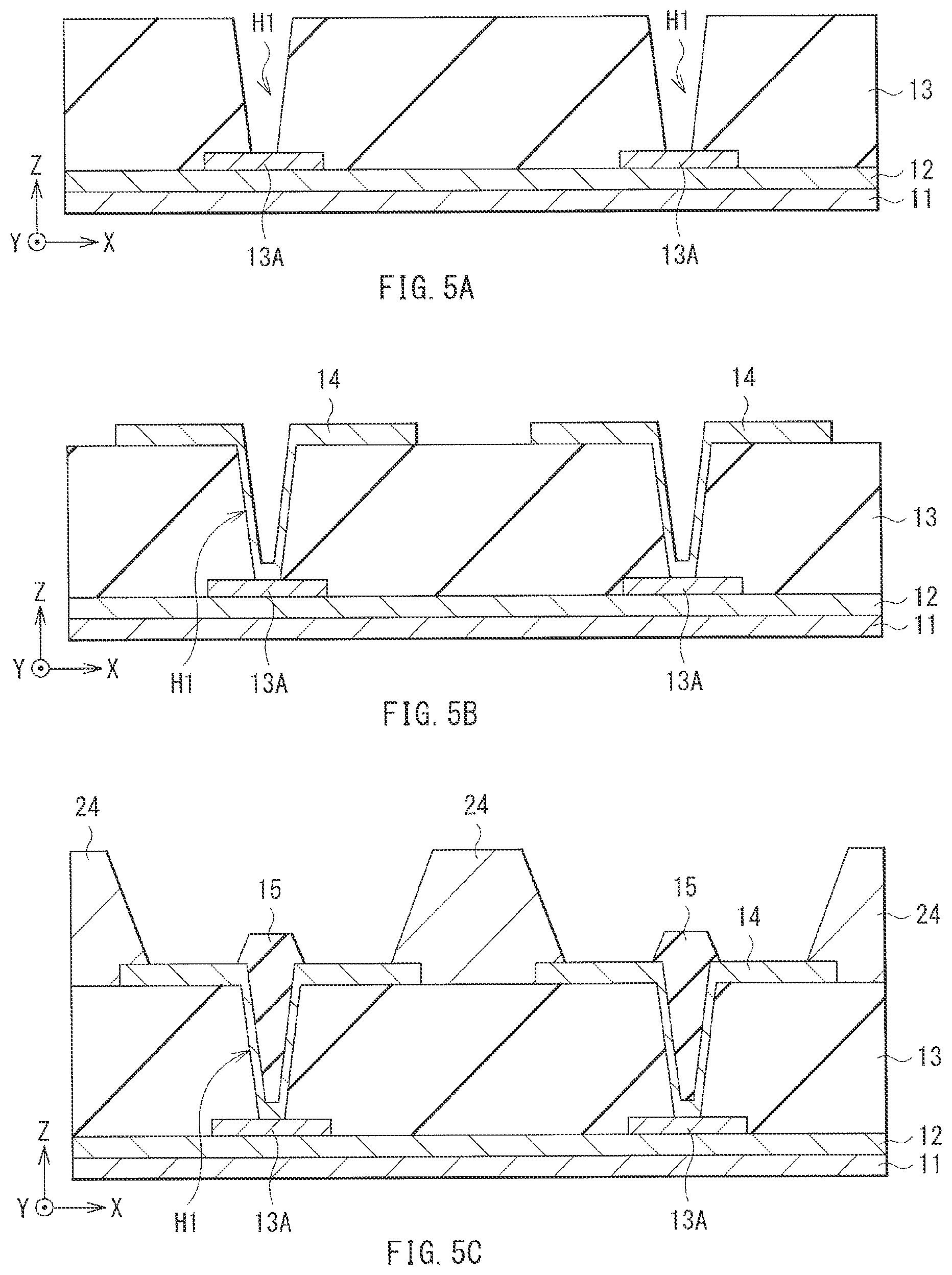Patent US11778869 Figure 4 – Display unit and electronic apparatus including functional layer with light-emitting layer and hole injection layer