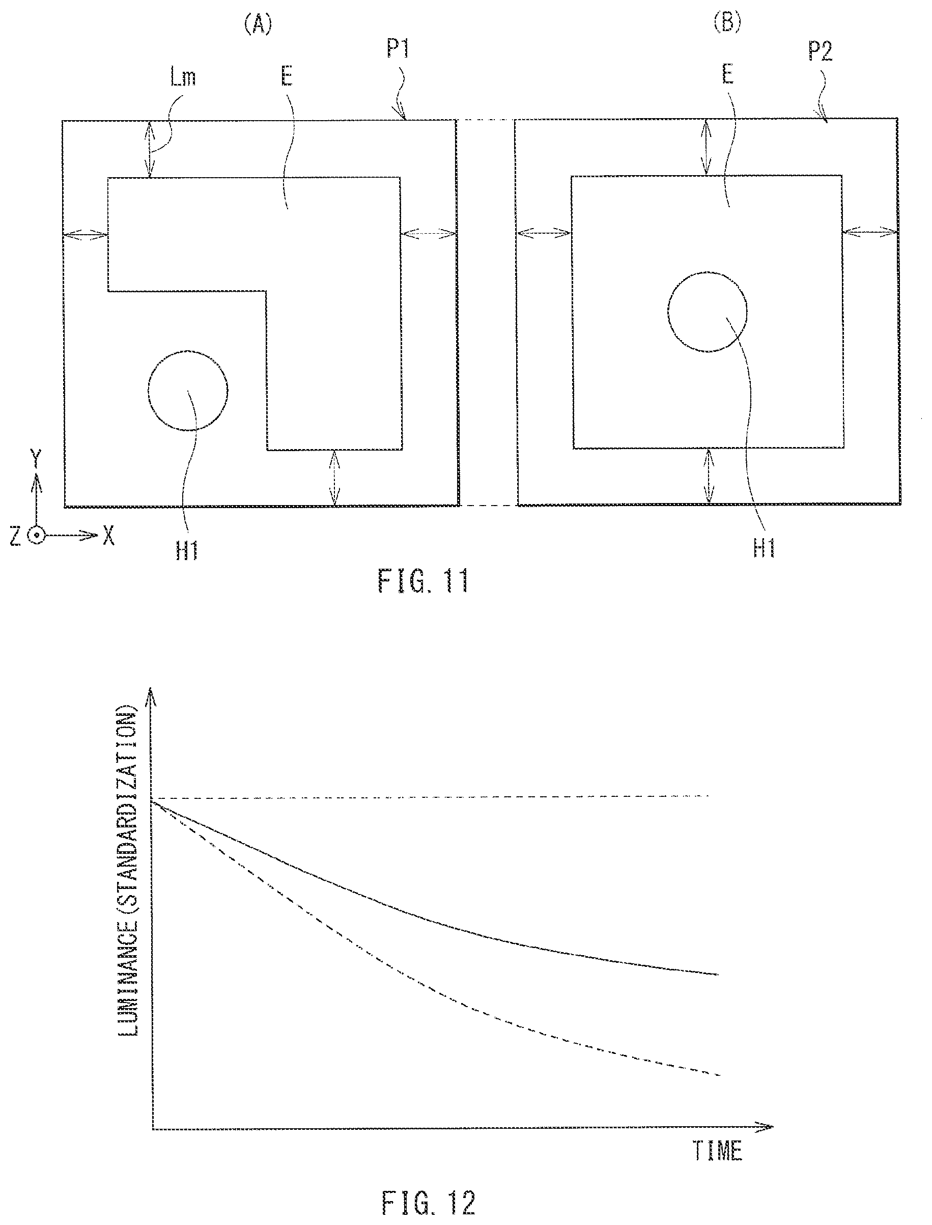 Patent US11778869 Figure 9 – Display unit and electronic apparatus including functional layer with light-emitting layer and hole injection layer