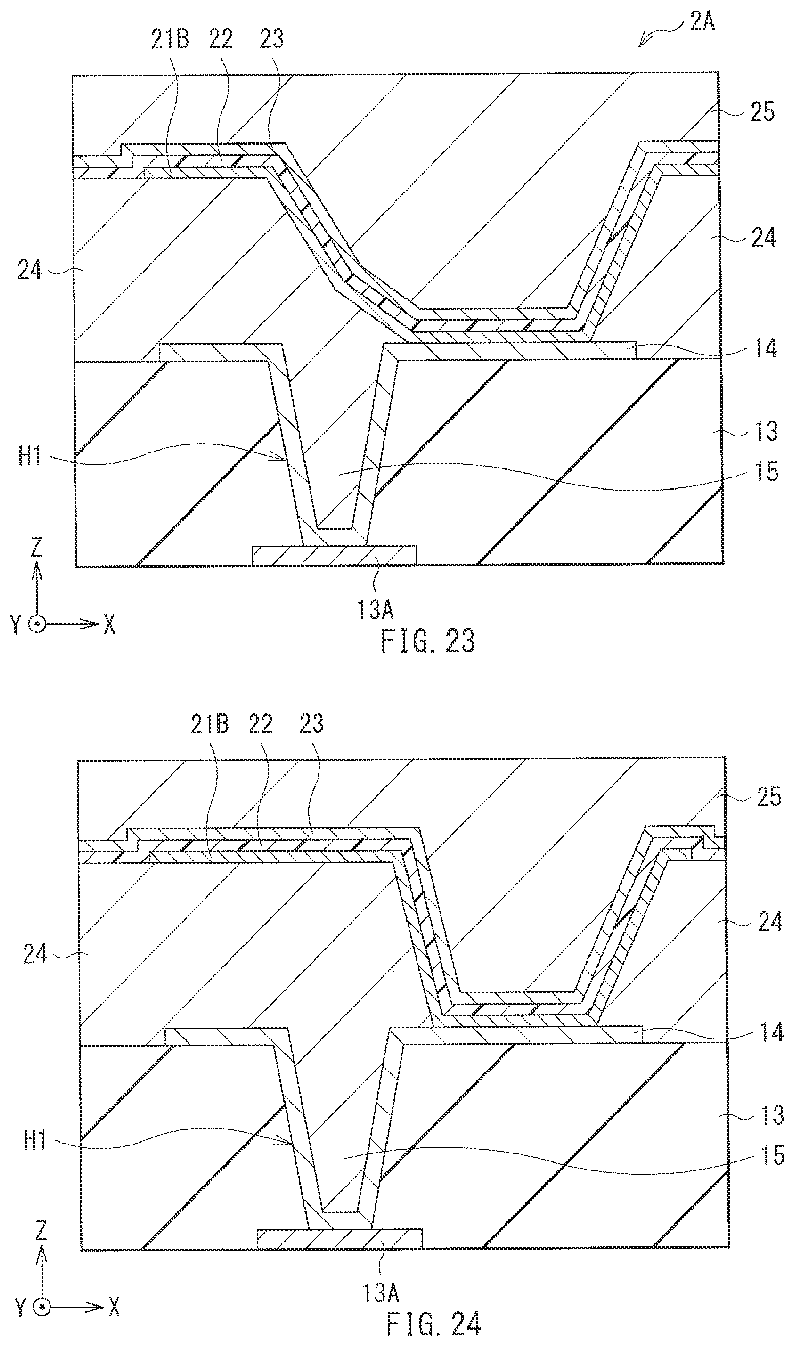 Patent US11778869 Figure 18 – Display unit and electronic apparatus including functional layer with light-emitting layer and hole injection layer
