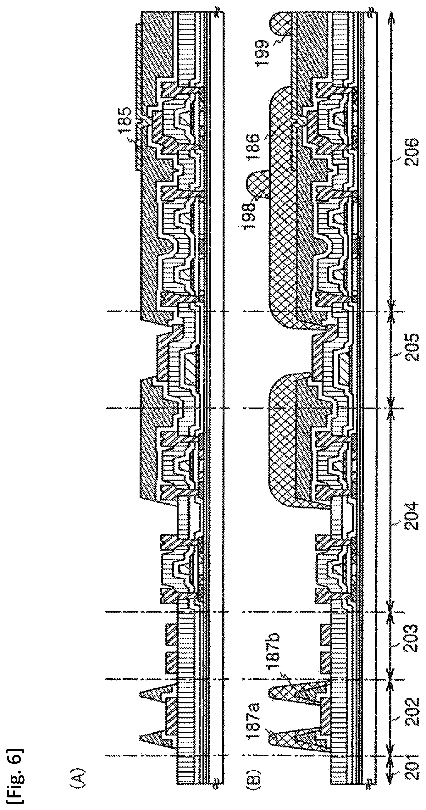 Patent US11778870 Figure 6 – Display device, electronic apparatus, and method of fabricating the display device