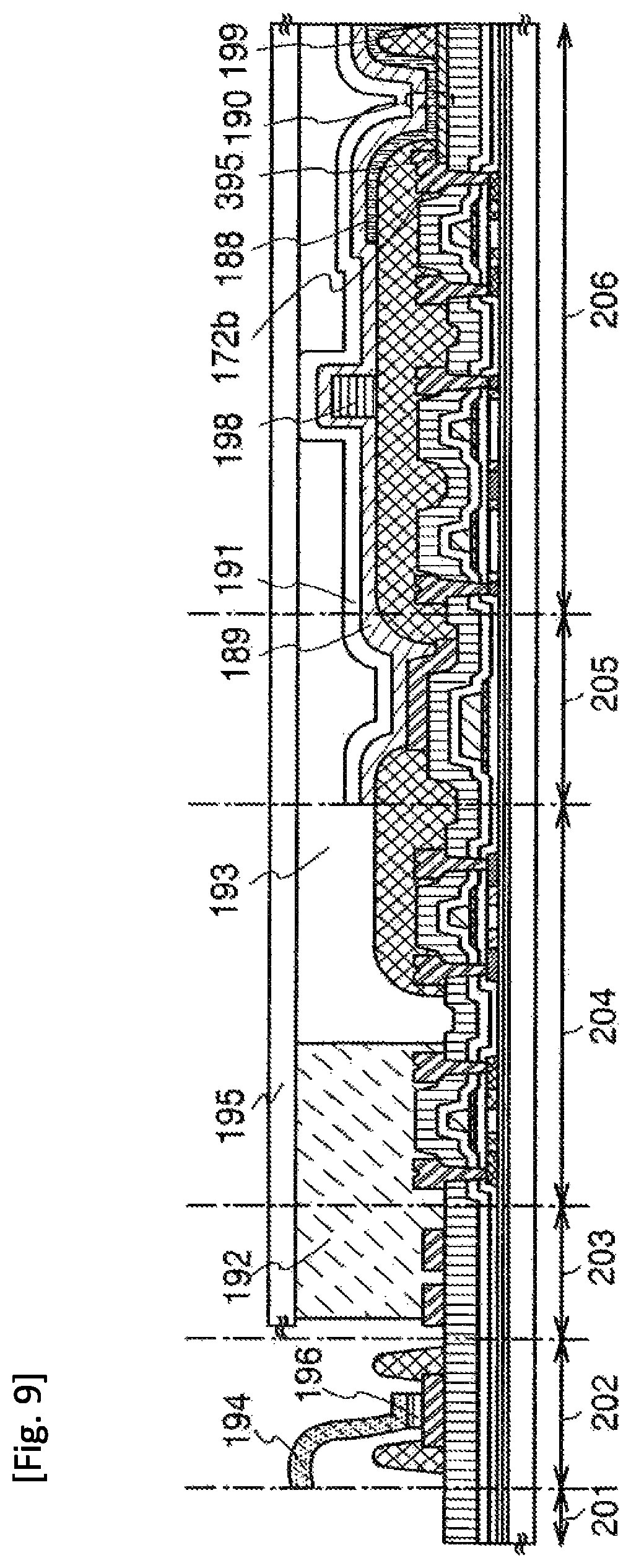 Patent US11778870 Figure 9 – Display device, electronic apparatus, and method of fabricating the display device