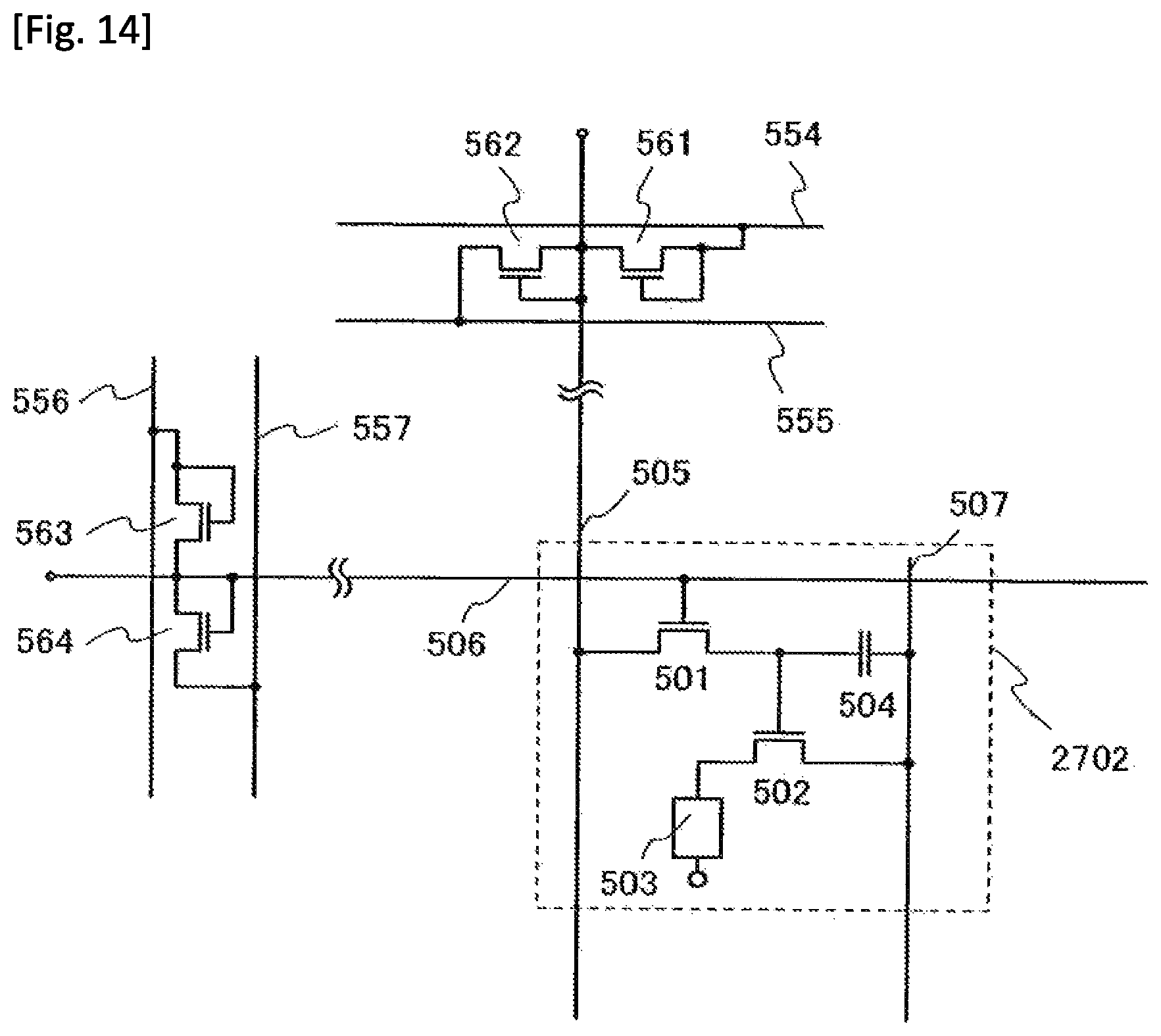 Patent US11778870 Figure 14 – Display device, electronic apparatus, and method of fabricating the display device