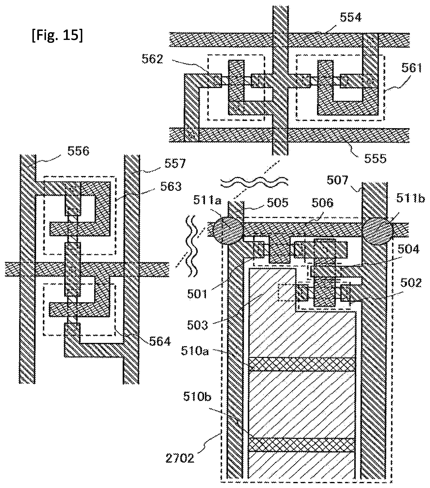 Patent US11778870 Figure 15 – Display device, electronic apparatus, and method of fabricating the display device
