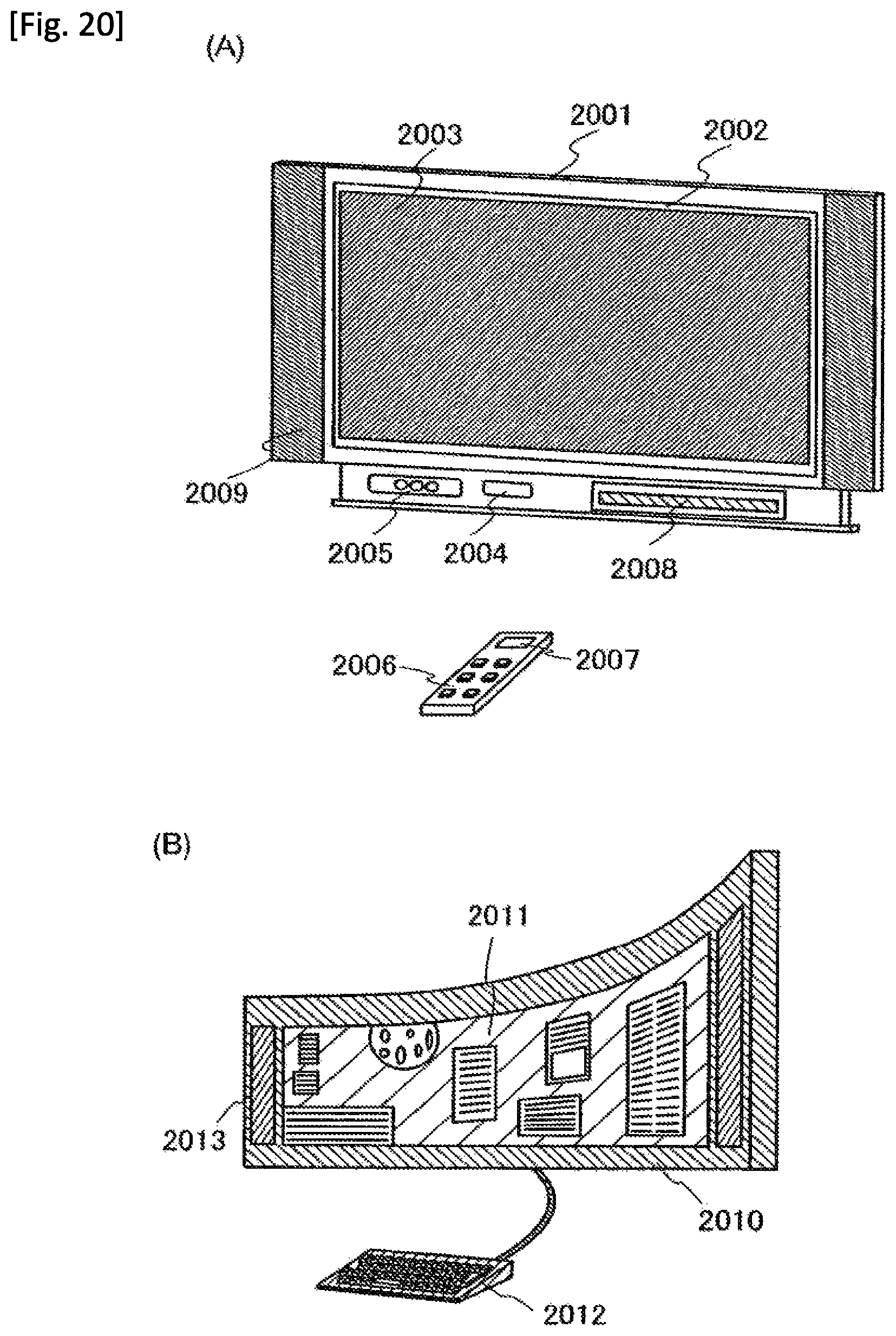 Patent US11778870 Figure 20 – Display device, electronic apparatus, and method of fabricating the display device