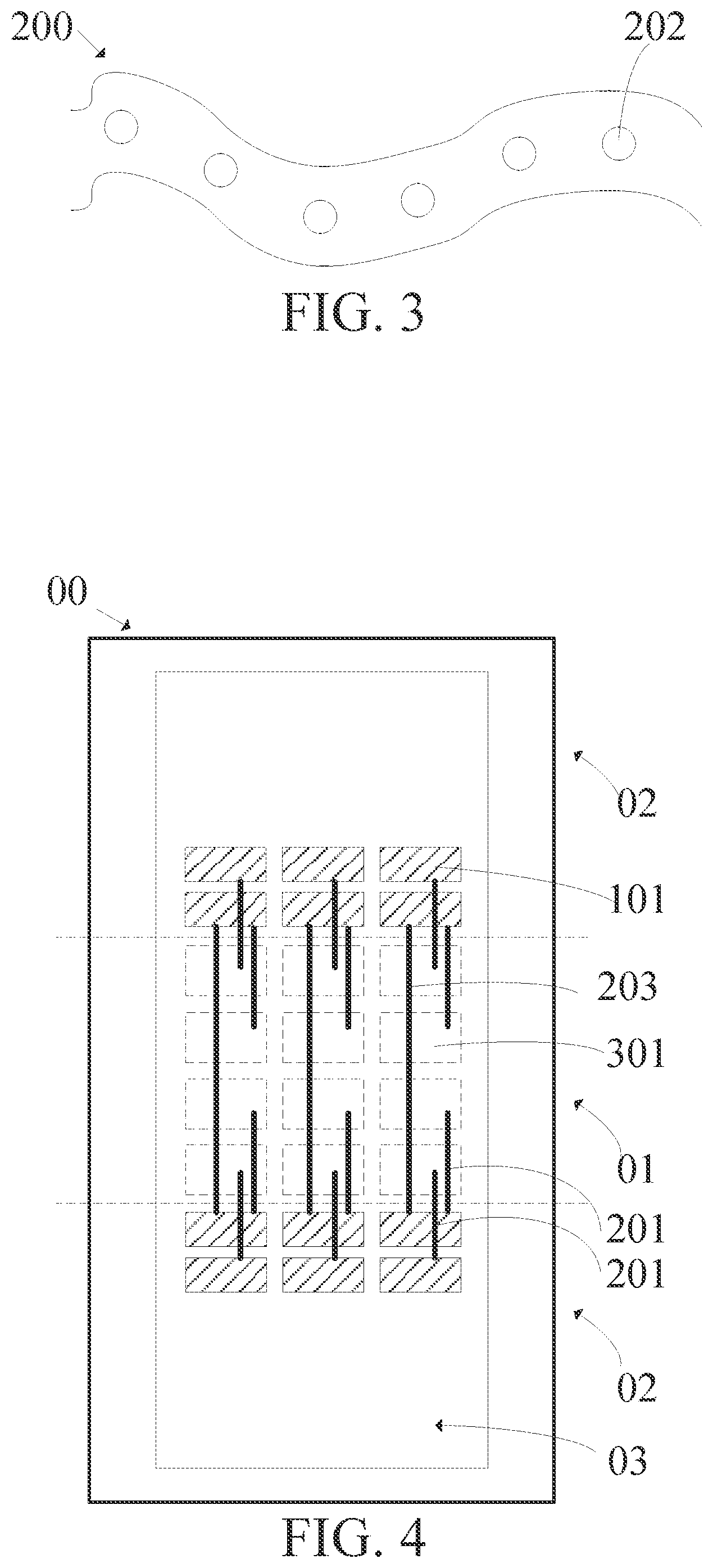 Patent US11778873 Figure 2 – Array substrate and display panel