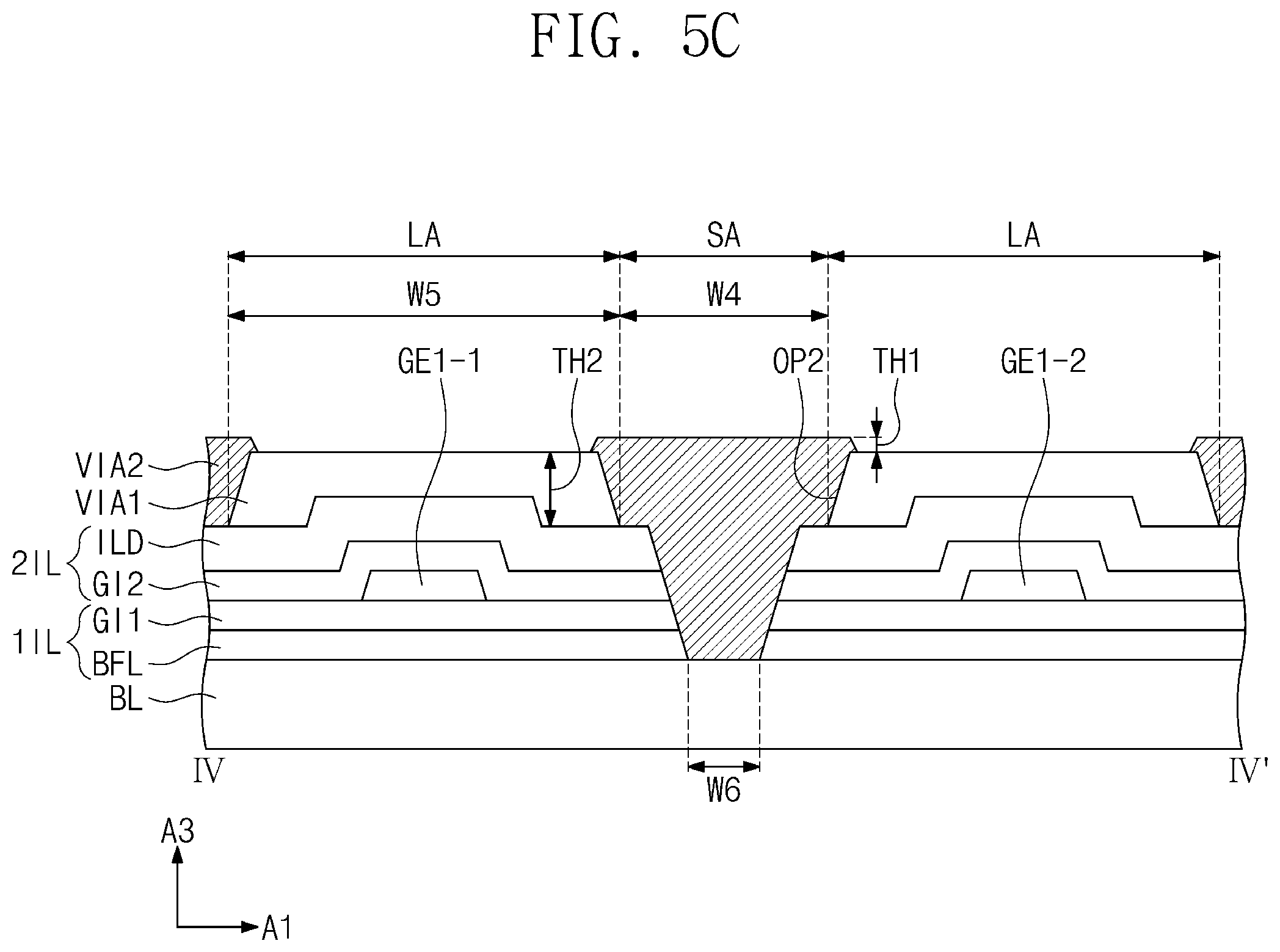 Patent US11778875 Figure 7 – Display panel having inclined edge defined by respective end surfaces of base substrate and insulating layer, and display device including the same