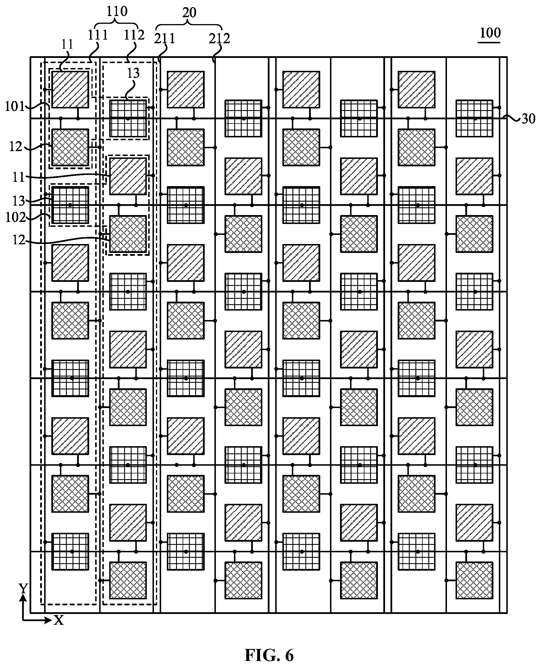 Patent US11778876 Figure 6 – Display panel and display device