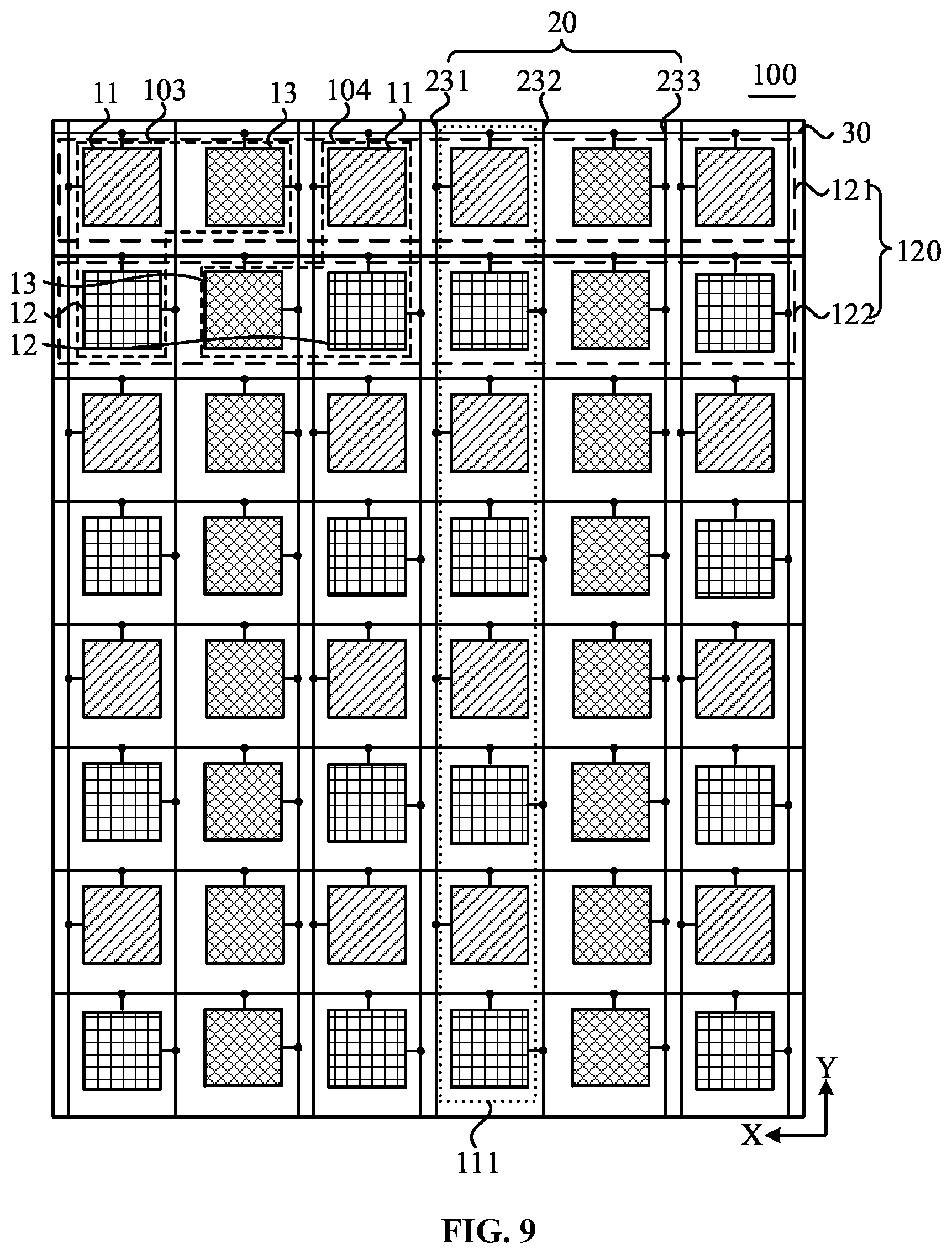 Patent US11778876 Figure 9 – Display panel and display device