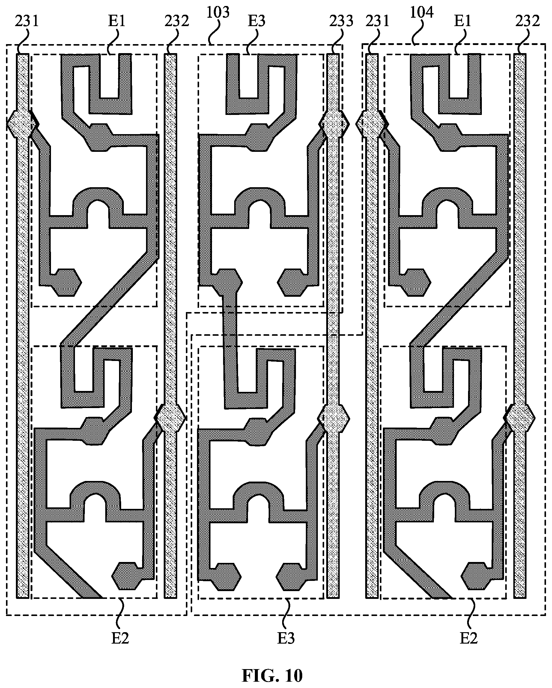 Patent US11778876 Figure 10 – Display panel and display device