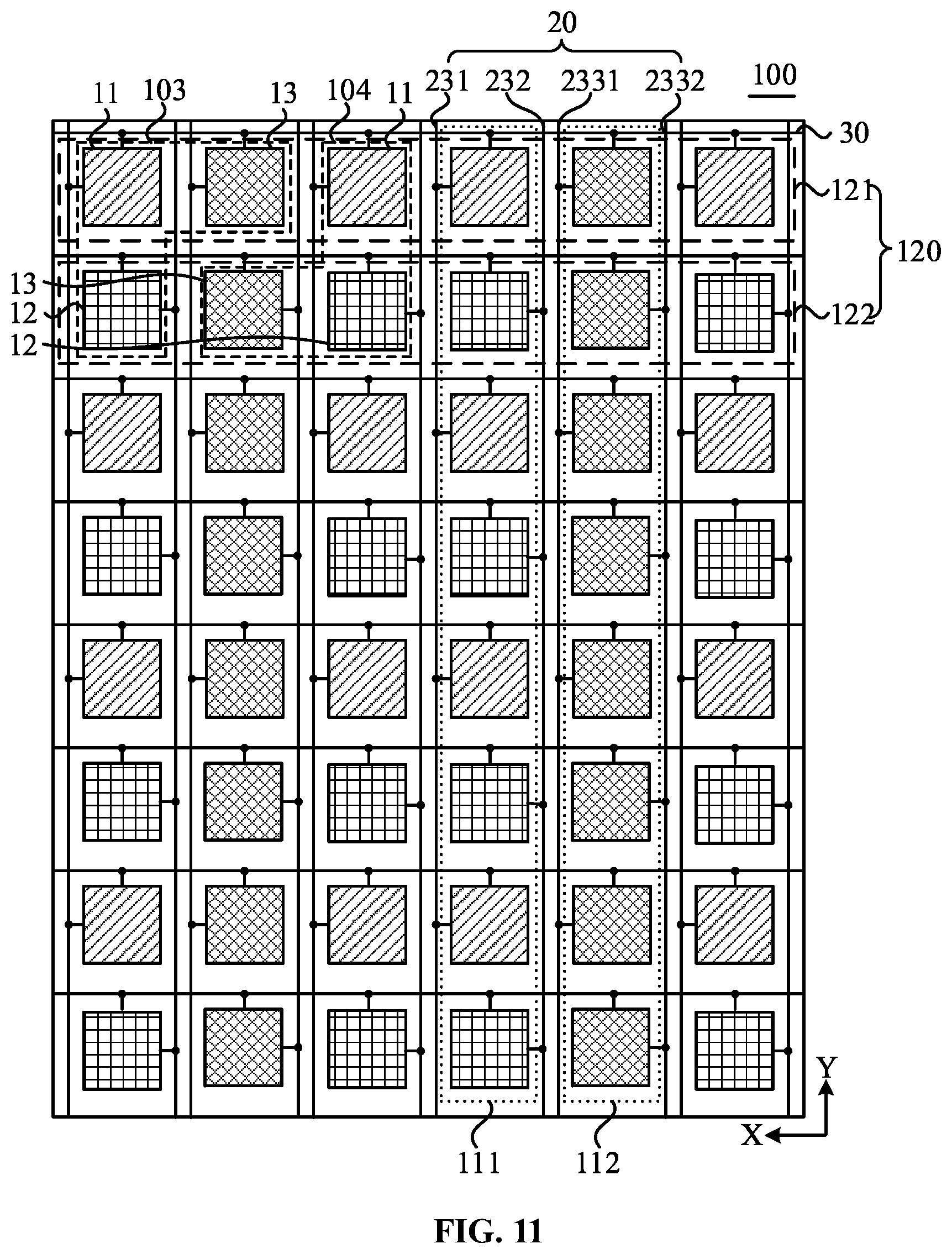 Patent US11778876 Figure 11 – Display panel and display device