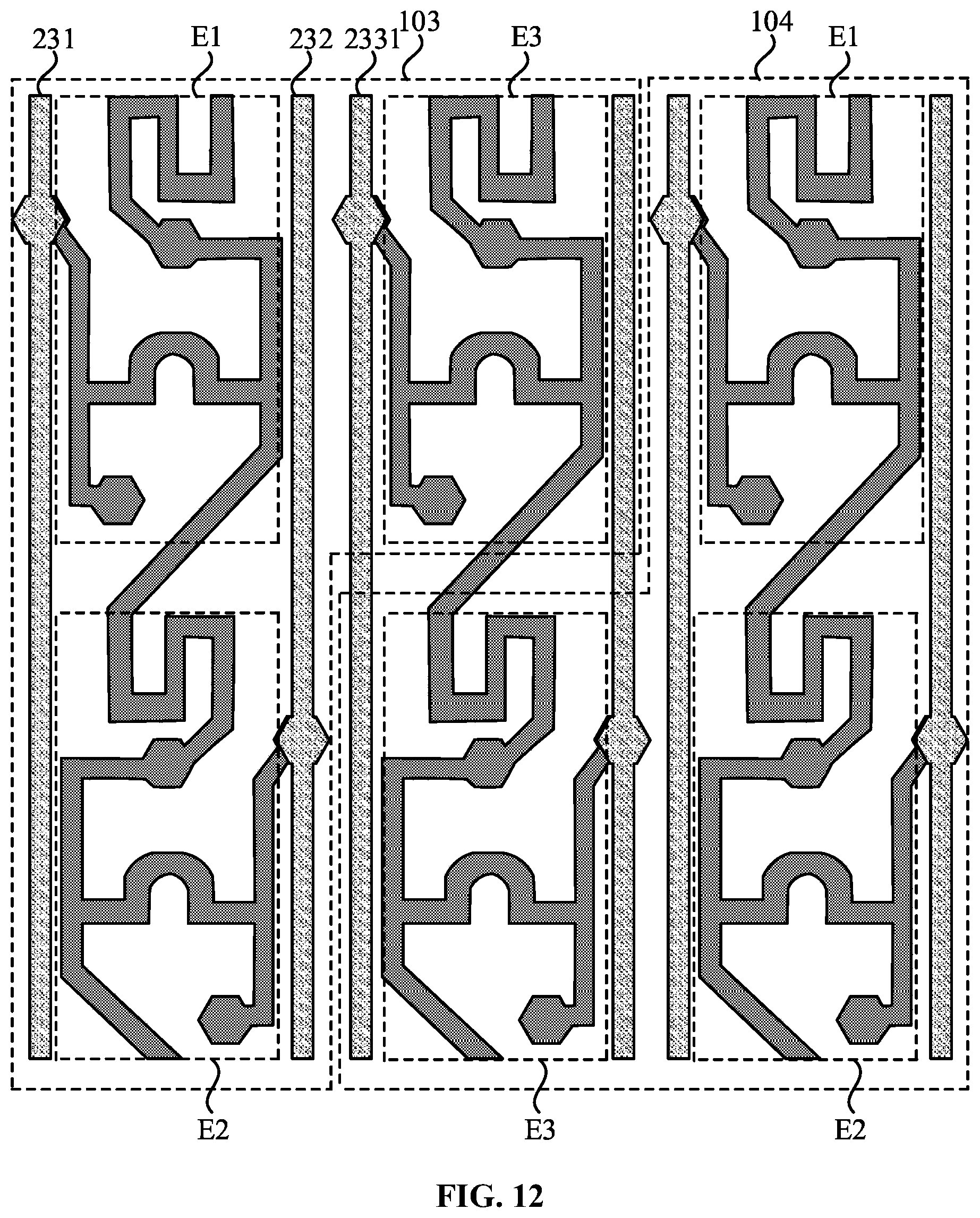 Patent US11778876 Figure 12 – Display panel and display device