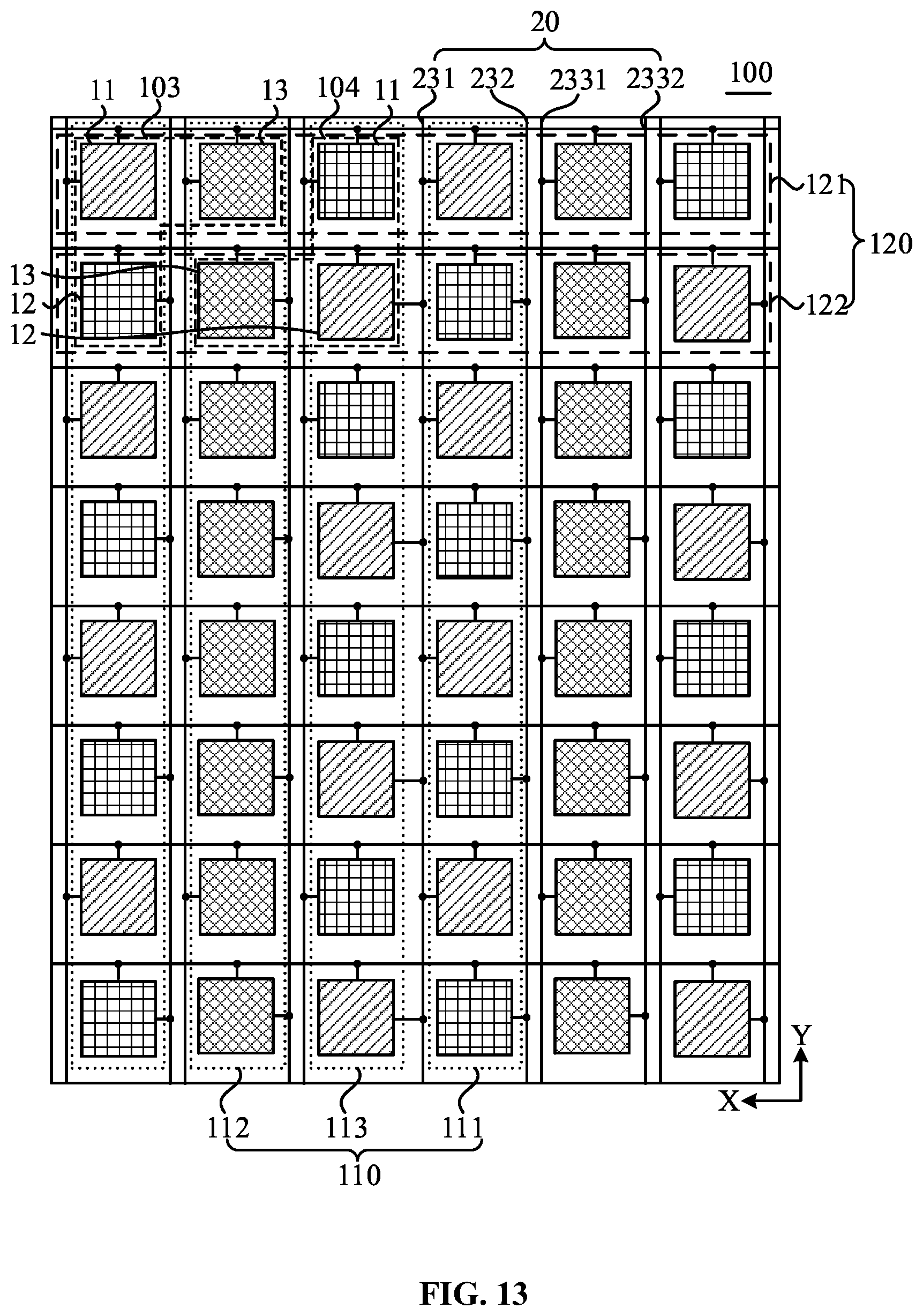 Patent US11778876 Figure 13 – Display panel and display device