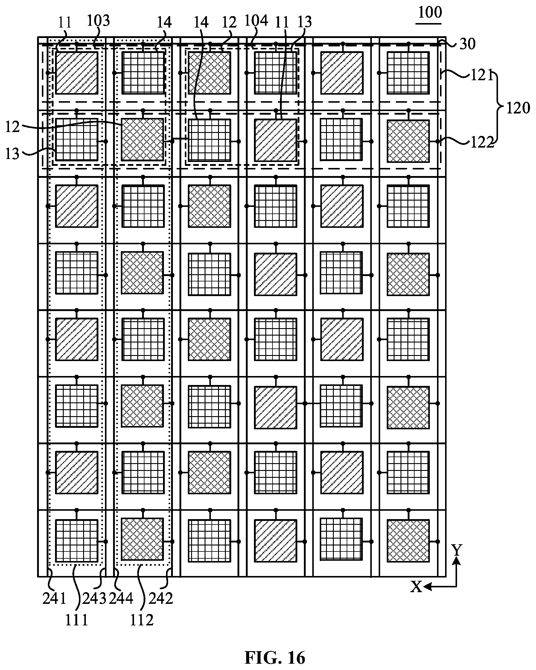 Patent US11778876 Figure 16 – Display panel and display device